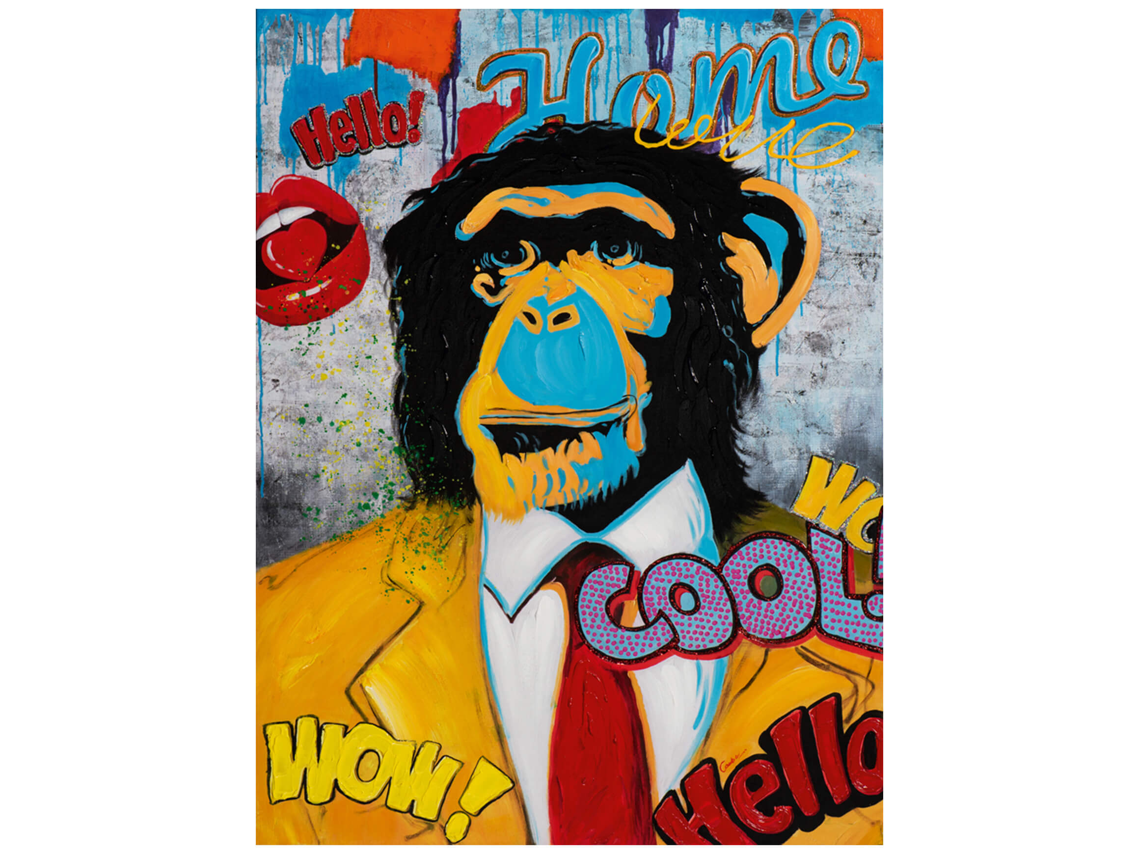 Bild Pop Art Affe image LAND