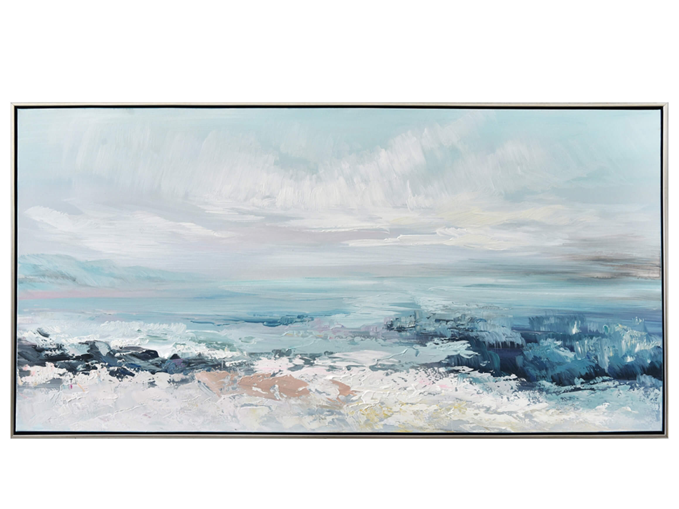 Bild Blick Auf's Meer image LAND / Grösse: 143 x 73 cm