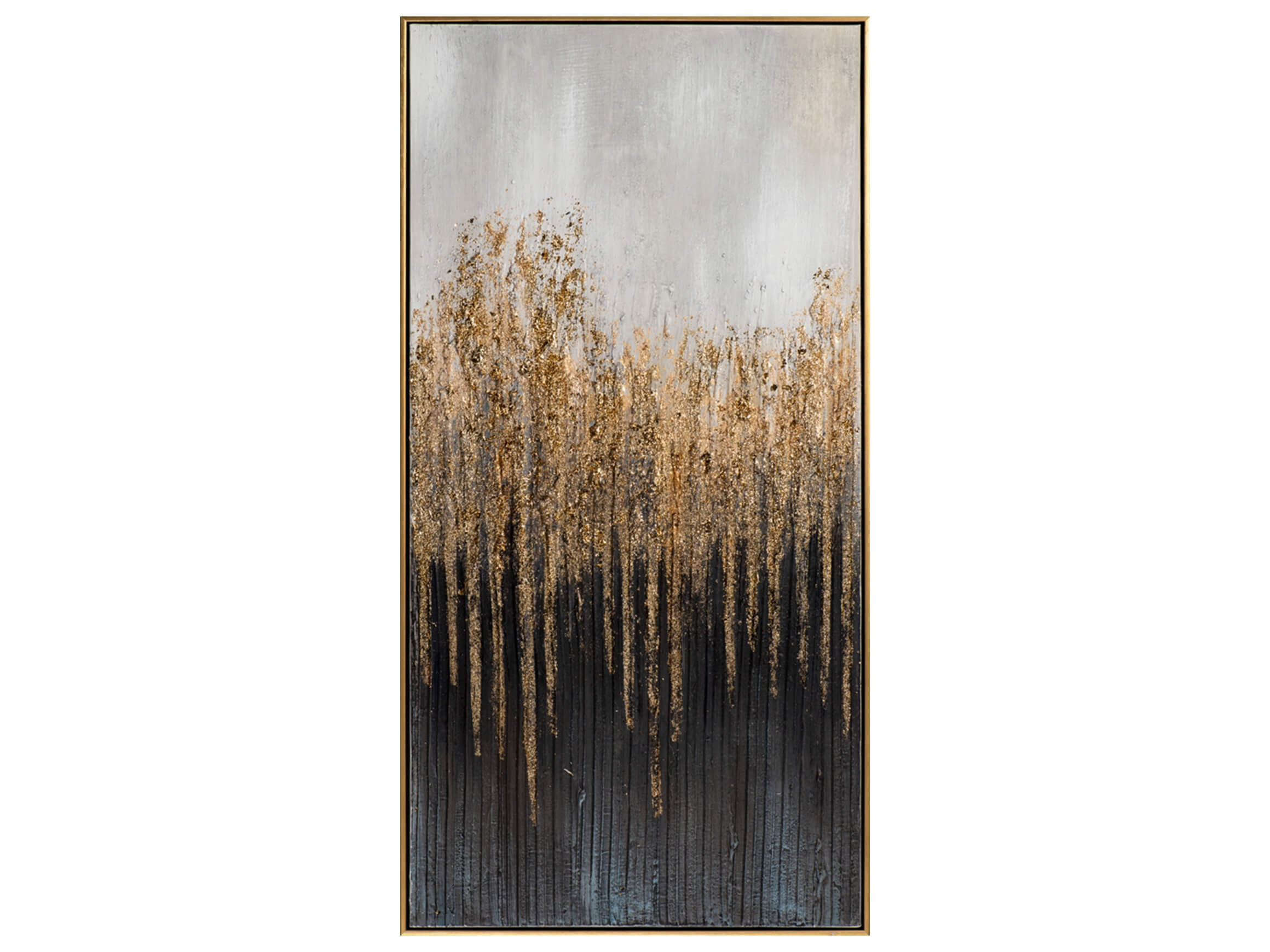 Bild mit Rahmen Abstrakter Mysteriöser Wald 1 image LAND