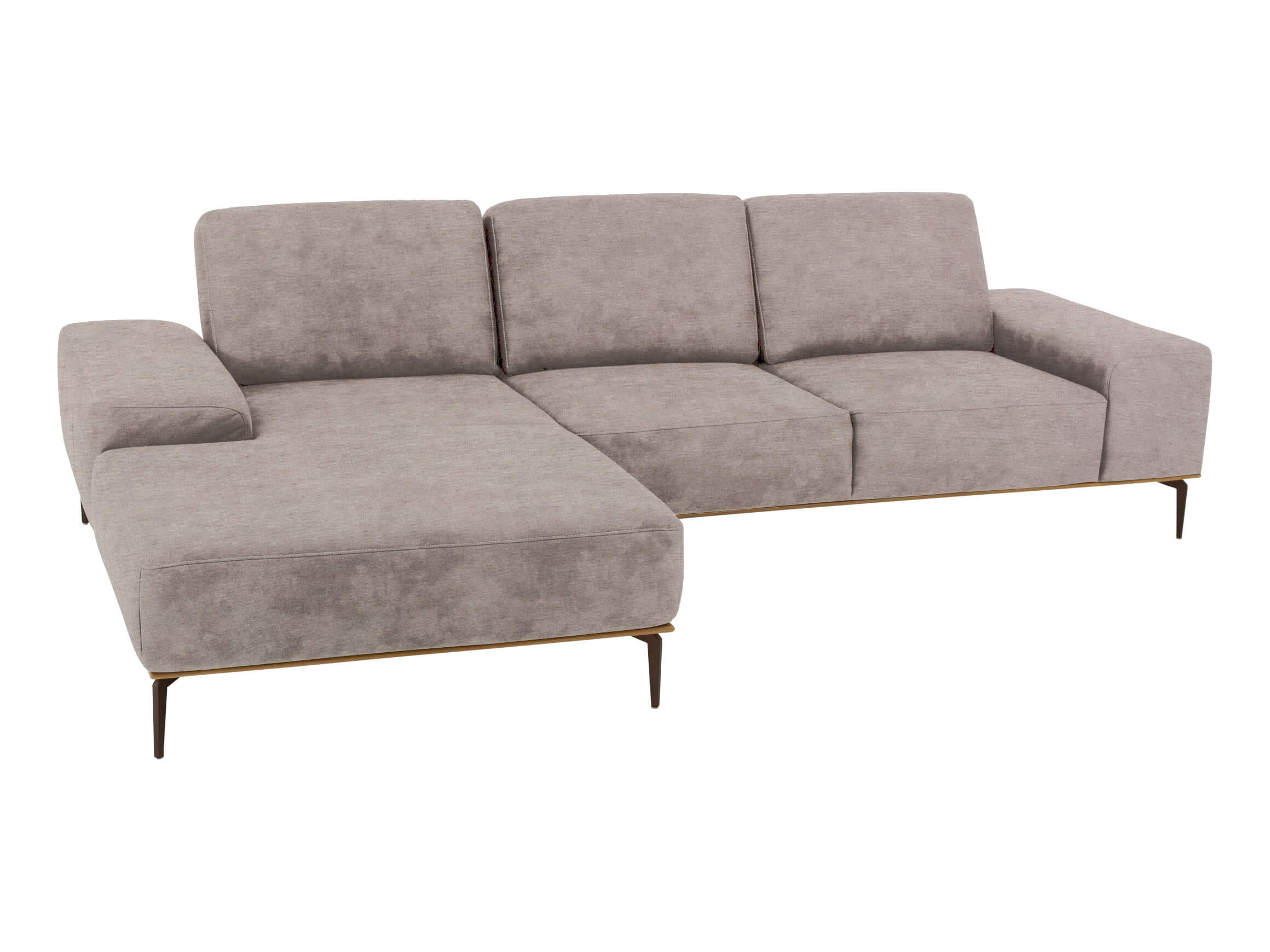 Ecksofa Ramada Basic Schillig Willi / Farbe: Grey / Material: Stoff Basic