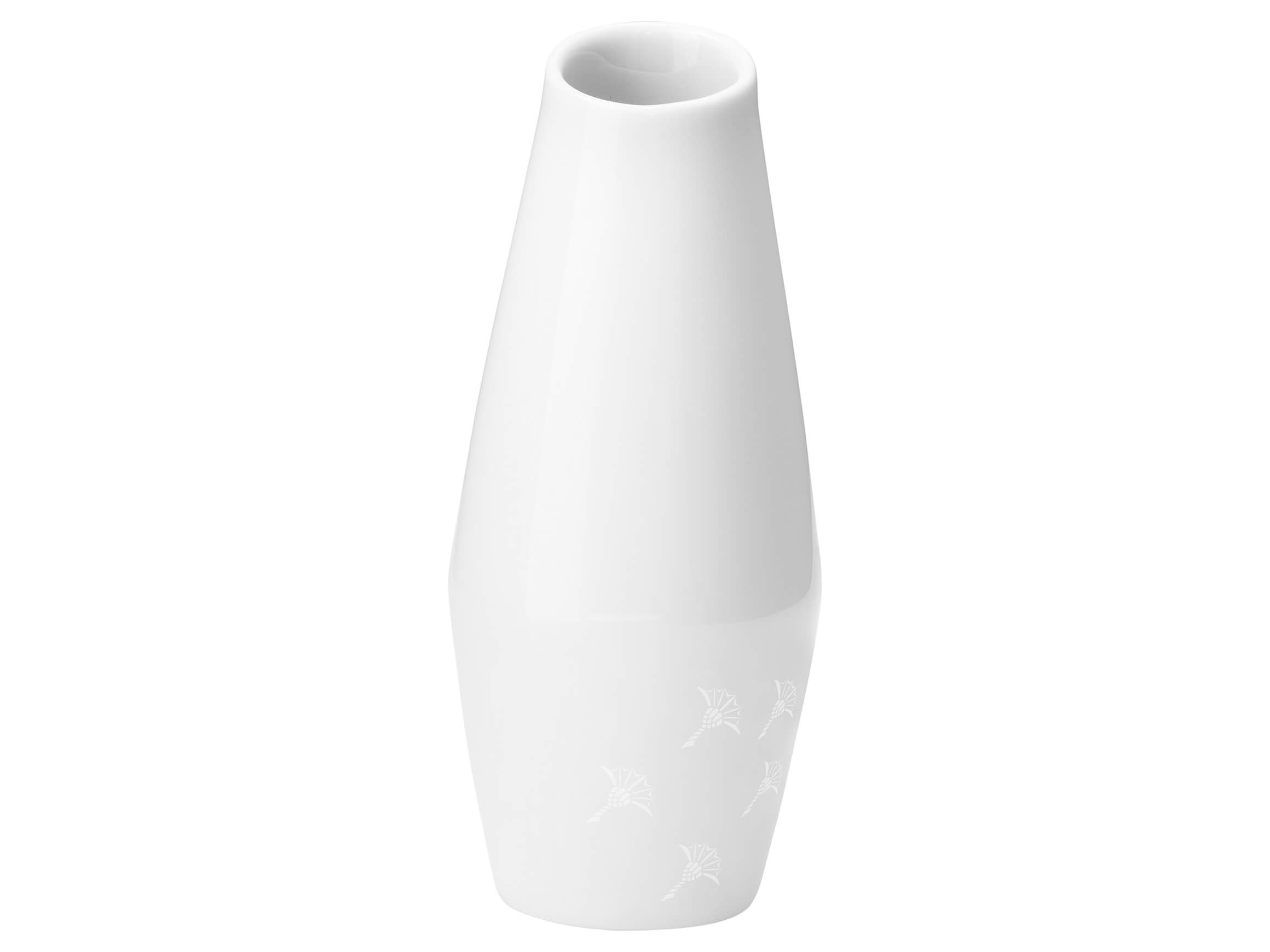 Joop Karaffe/Vase Faded Cornflower, Weiss Auf Weiss Weiss | Schubiger Möbel