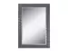 Spiegel Lisa Silber Len-Fra/ Farbe: Silber / Masse (BxH) :63,00x83,00 cm