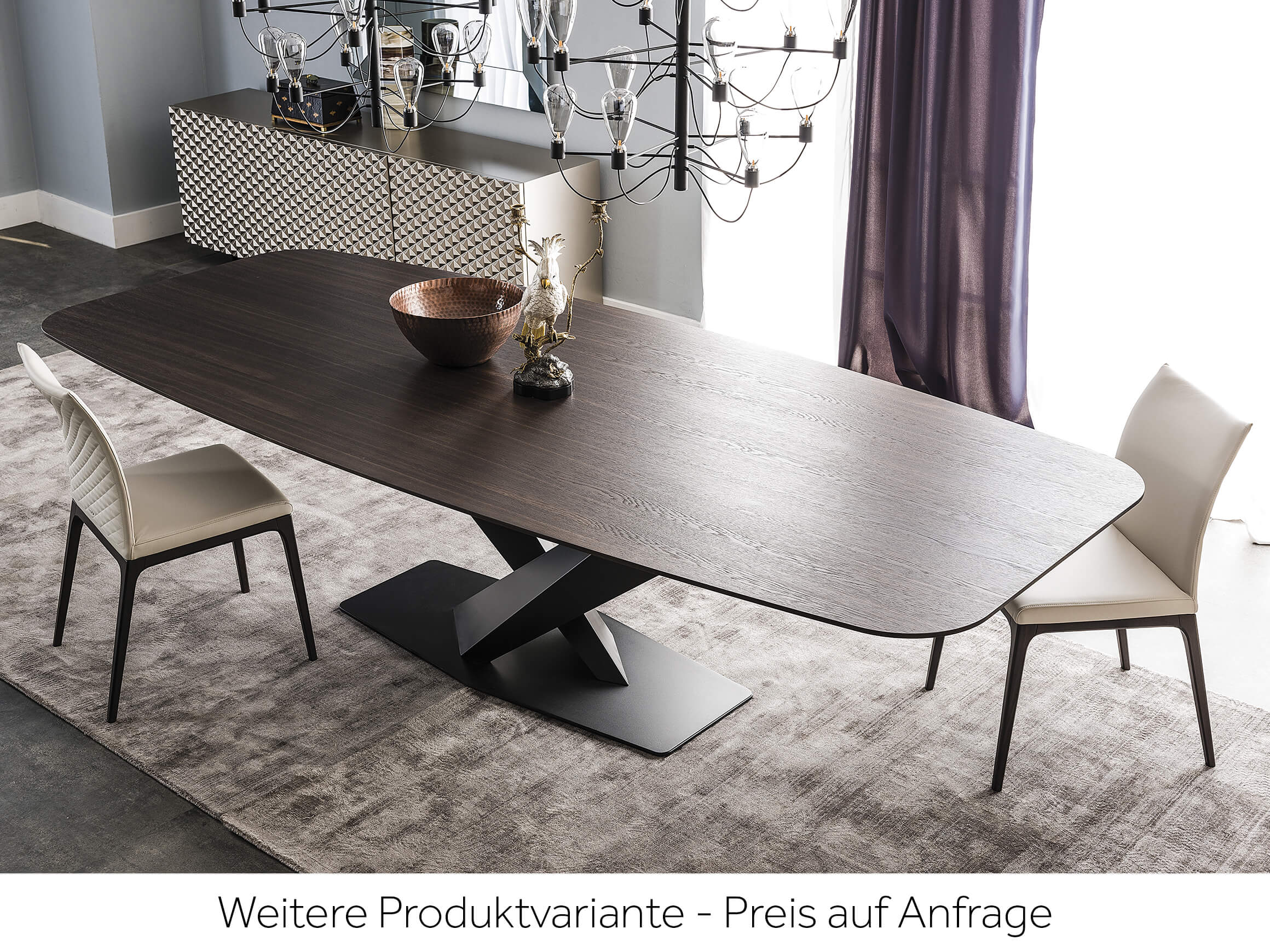 Esstisch Stratos Cattelan / Farbe: Nussbaum