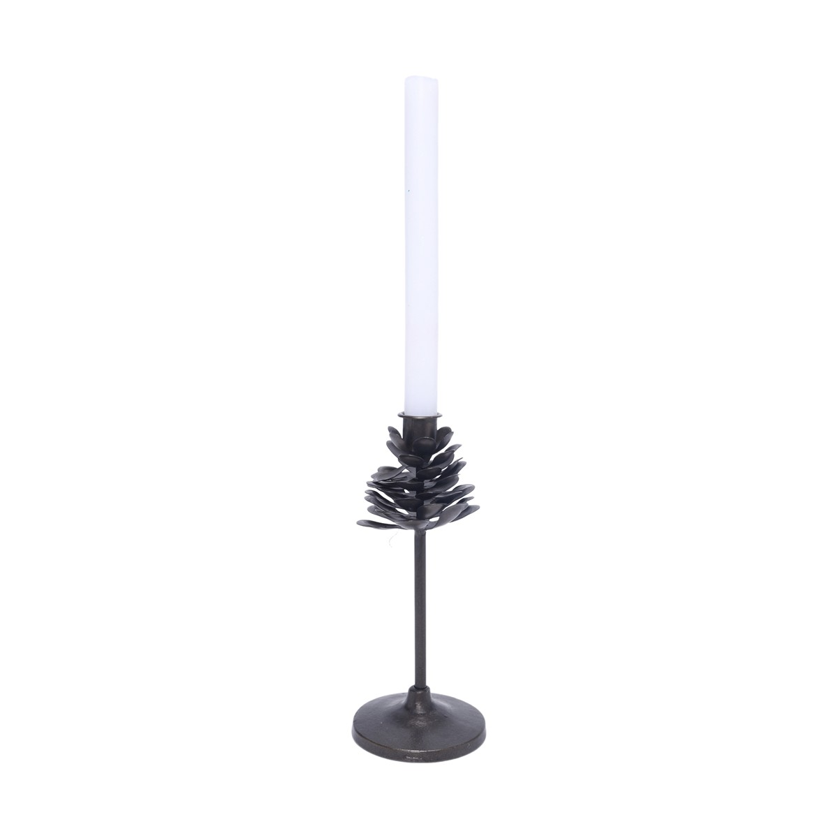 Decofinder Kerzenständer Tannenzapfen, Bronze  | Schubiger Möbel