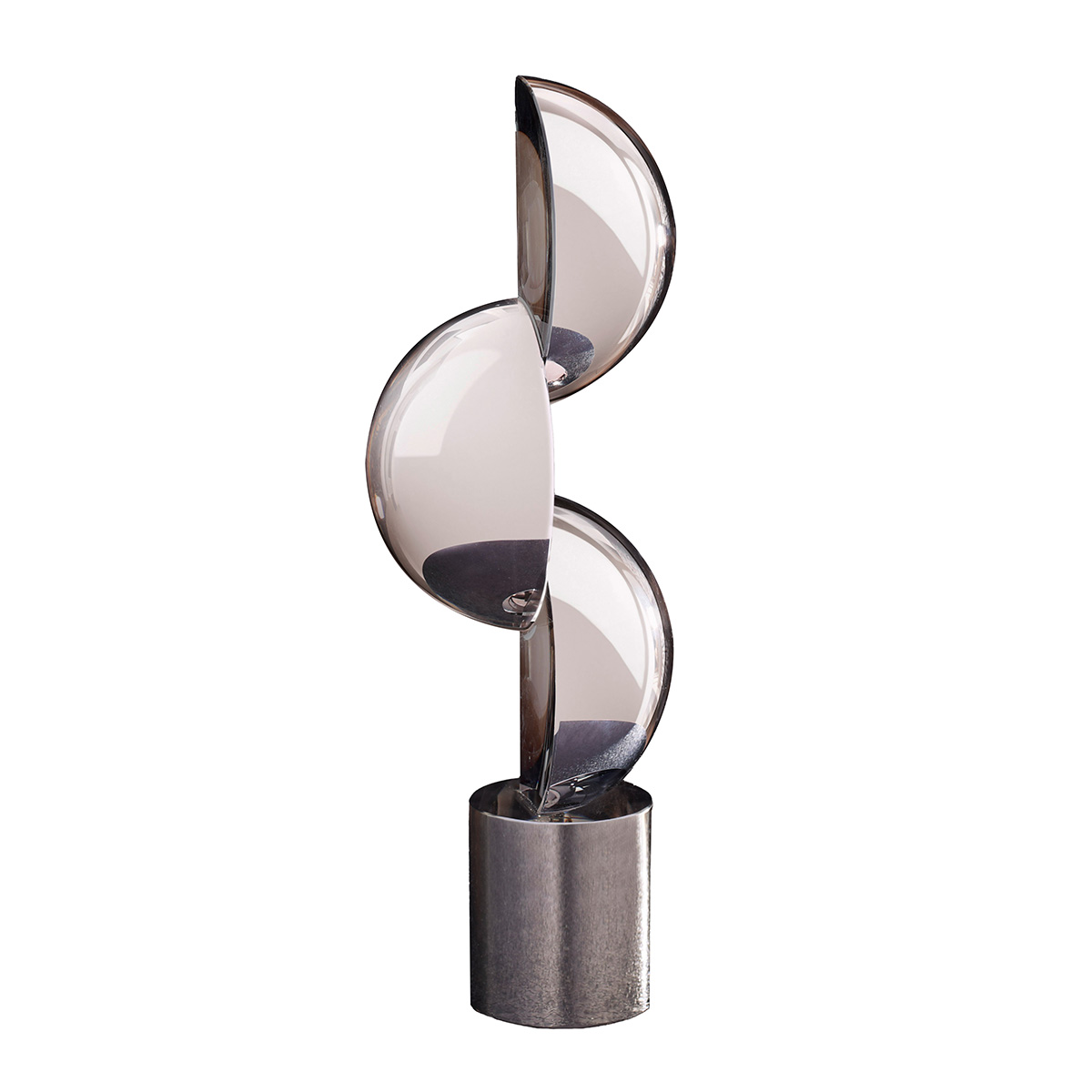 Gilde Figur Harpo Glas Art Schwarz Weiss H: 33 cm Schwarz | Schubiger Möbel