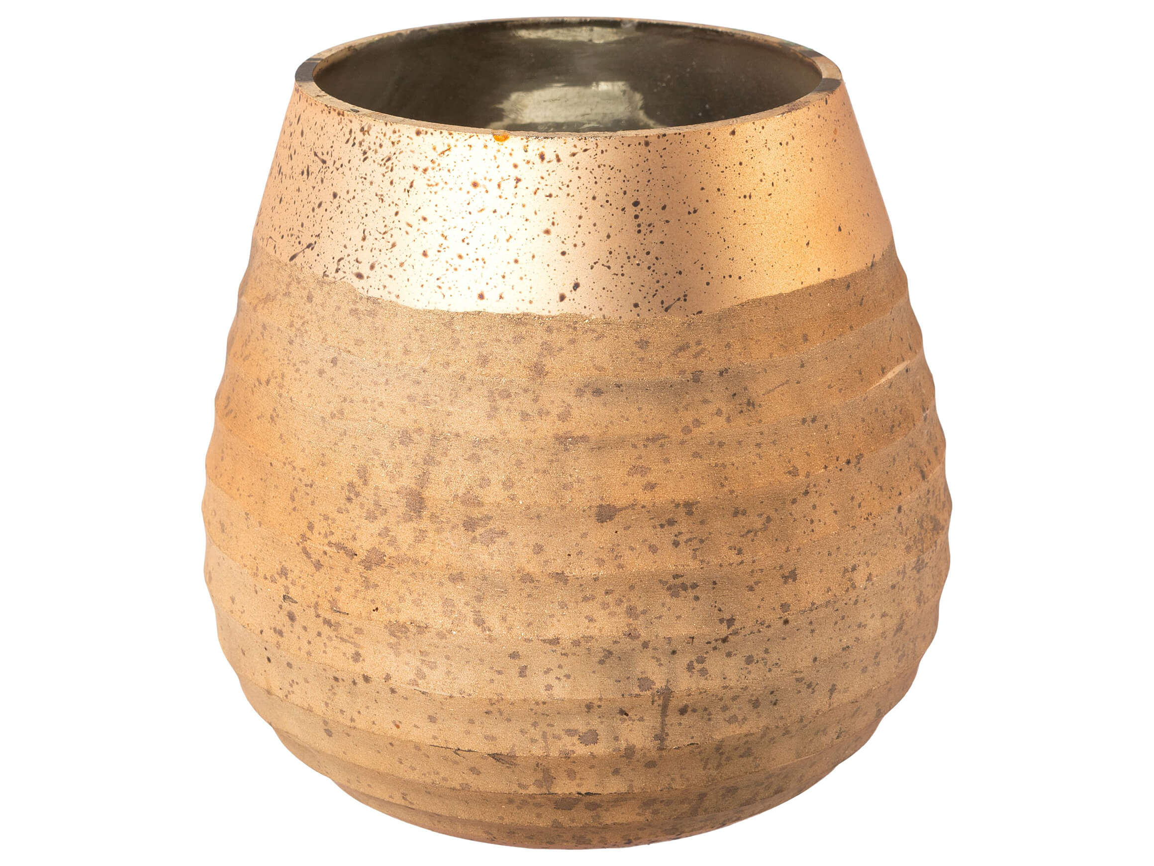 Windlicht Cutler, Goldig H: 13 cm Gasper