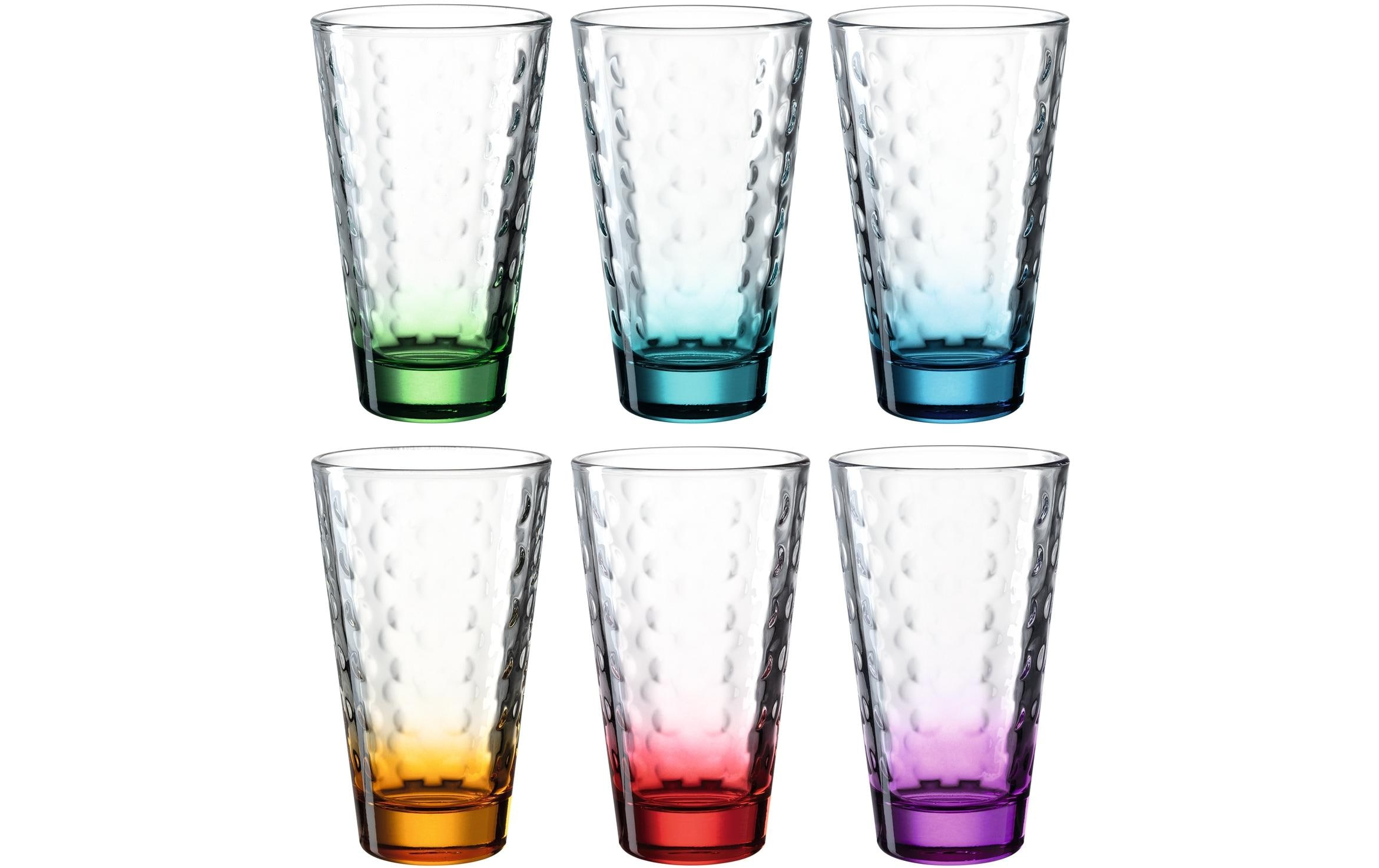 Trinkglas Optic 300 ml, 6 Stück Alltron / Farbe: Mehrfarbig