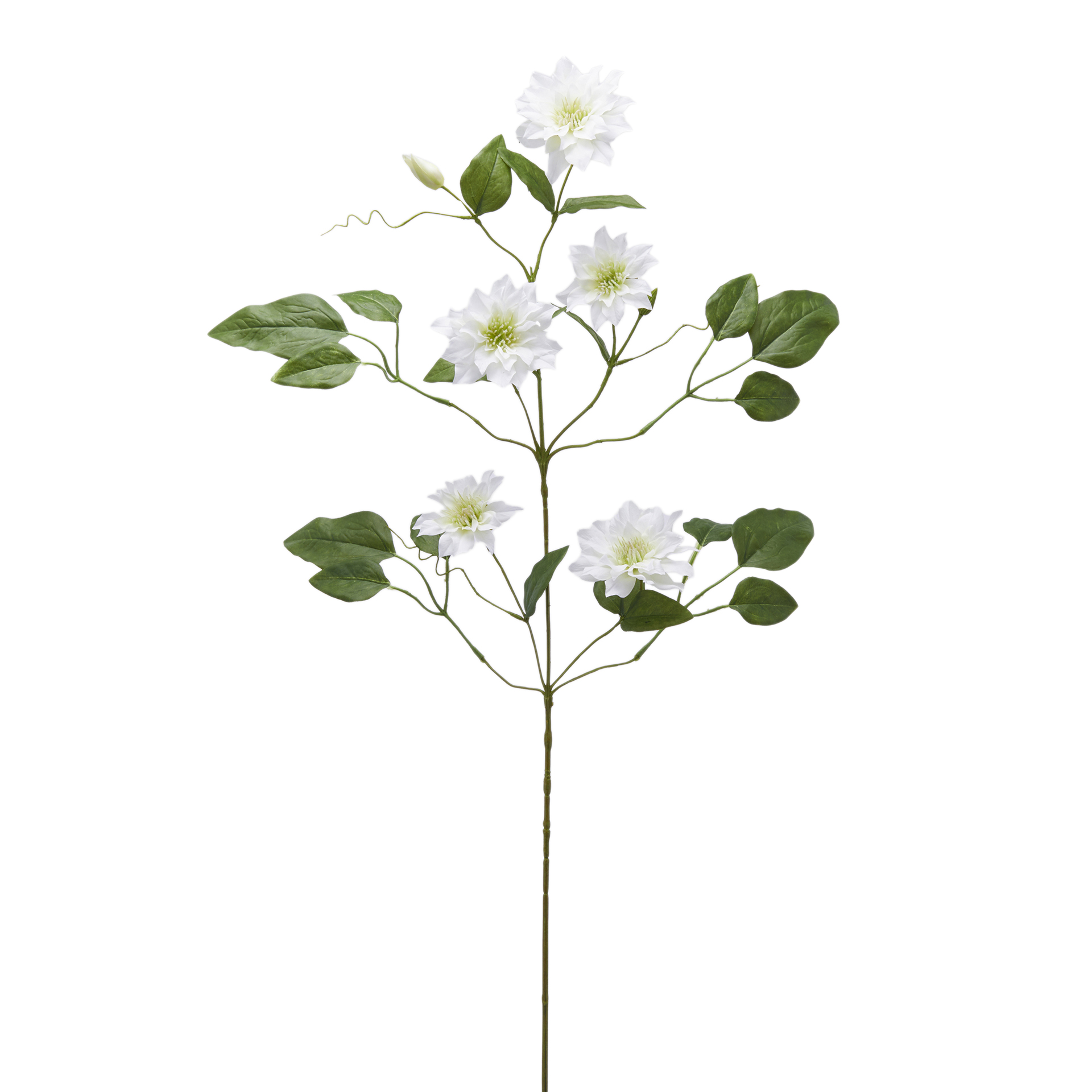 Kunstblume Clematis Weiss H: 105 cm Edg