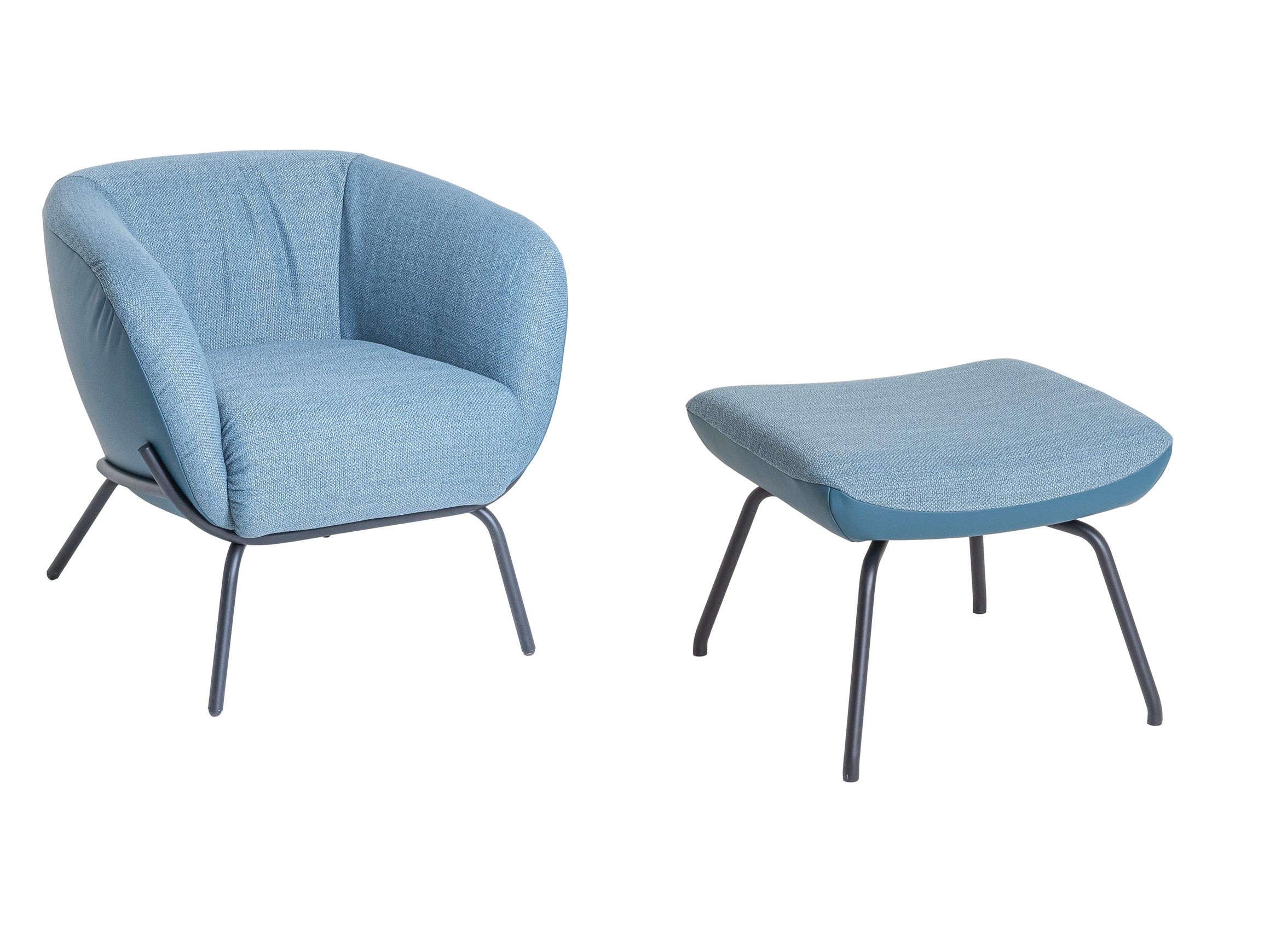 Dragon Candy armchair + stool / Colour: Colvert