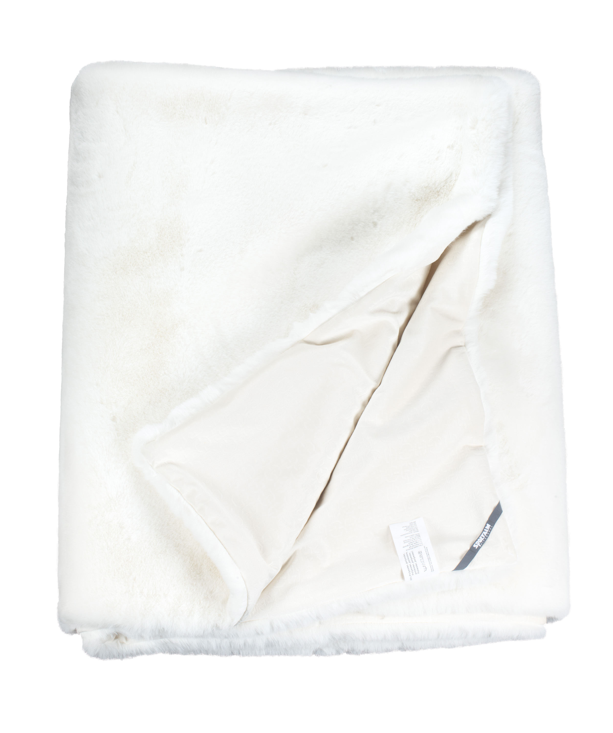 Plaid Chalet Weiss 130x170 cm Stoeckel & Grimmler