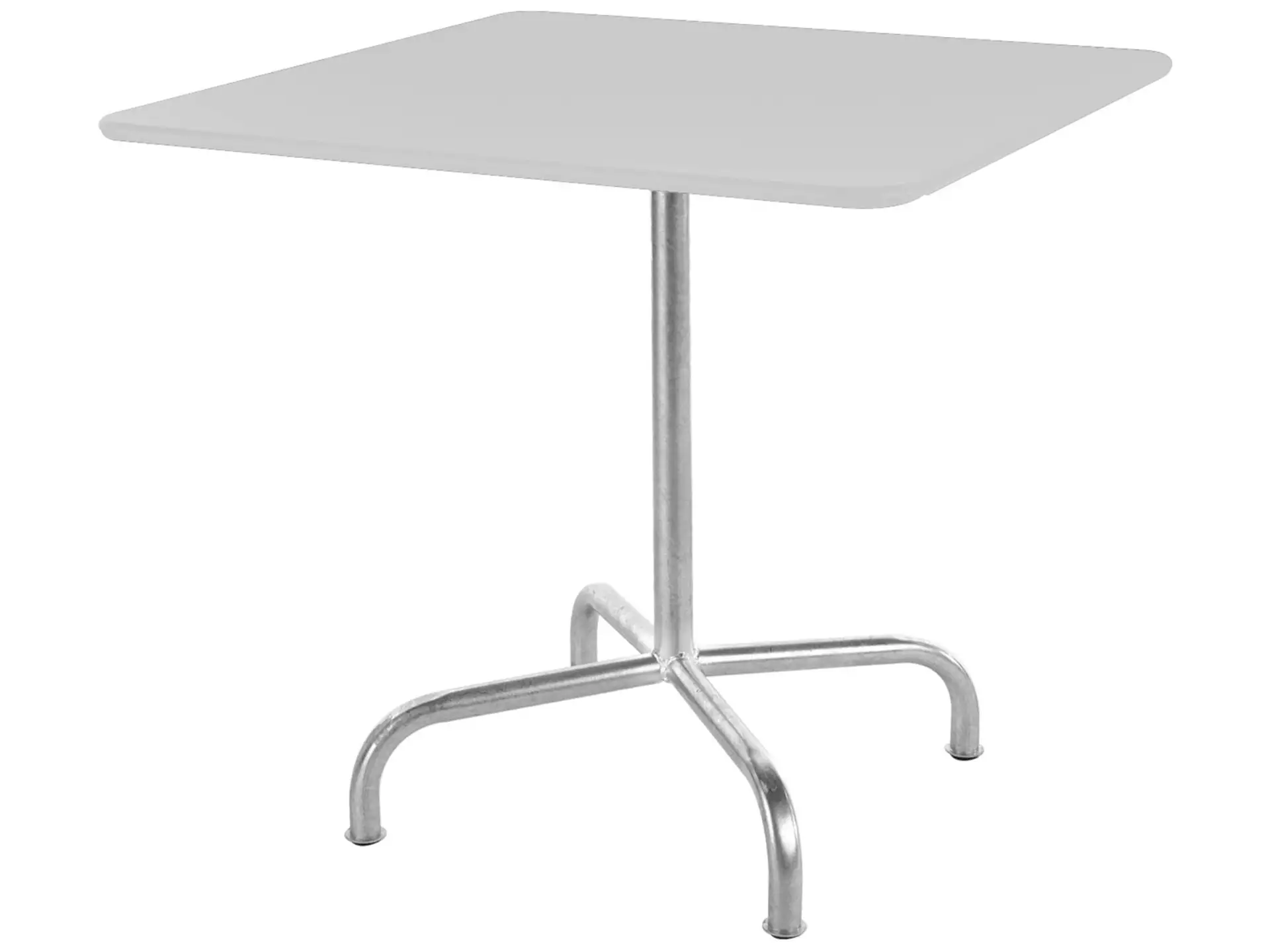 Metall-Tisch Rigi Schaffner / Farbe: Weiss