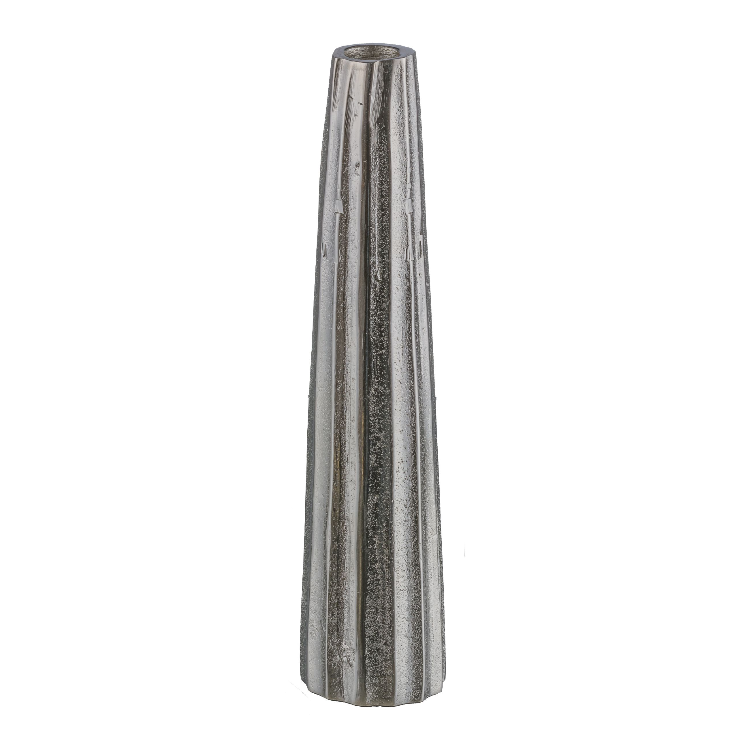 Gasper Vase Slim Fit, Silber H: 28 cm  | Schubiger Möbel