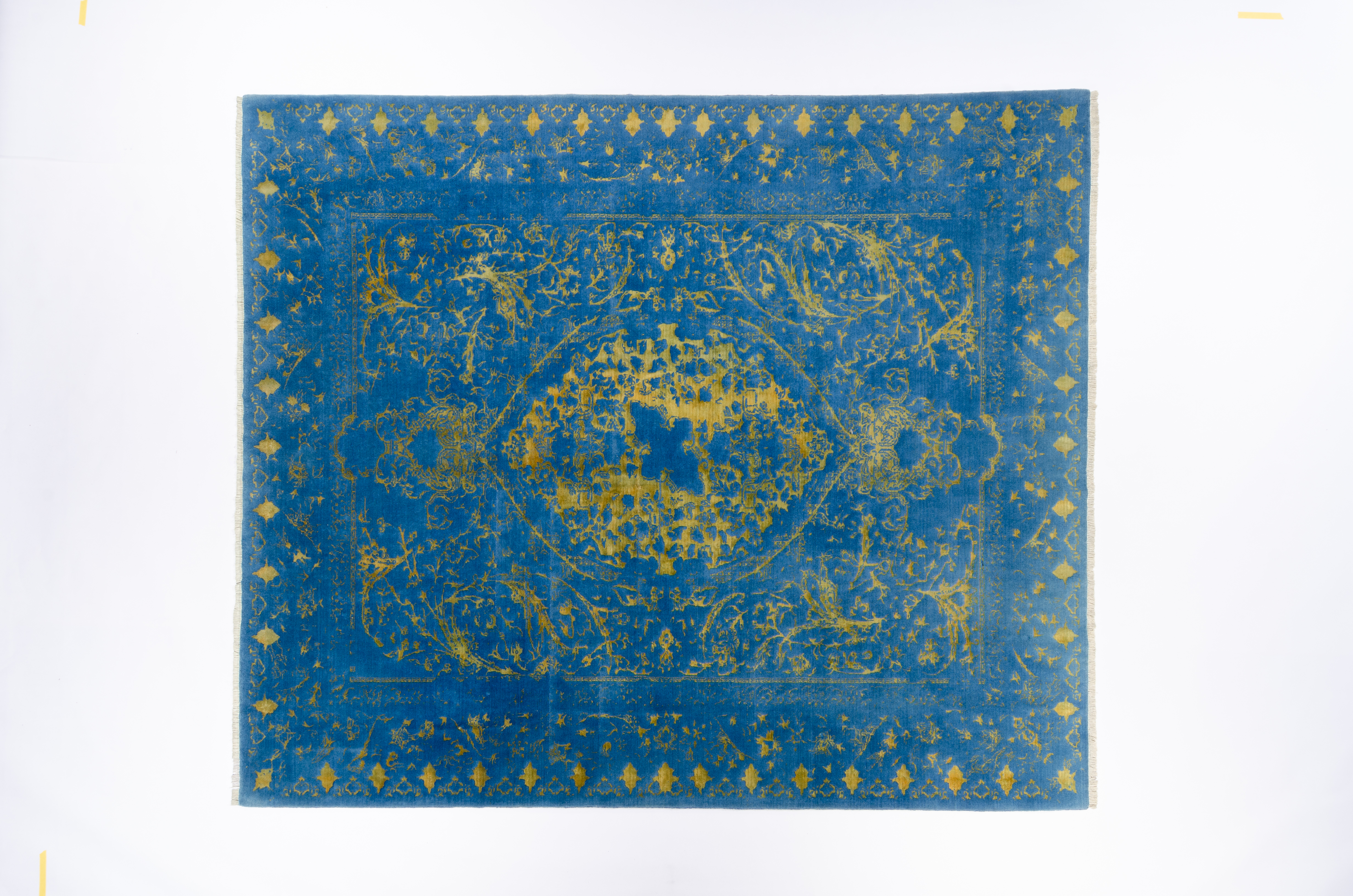 Moderner Teppich Vintage Homa Negra/ Farbe: Creme / Masse (BxT) :247x294 cm