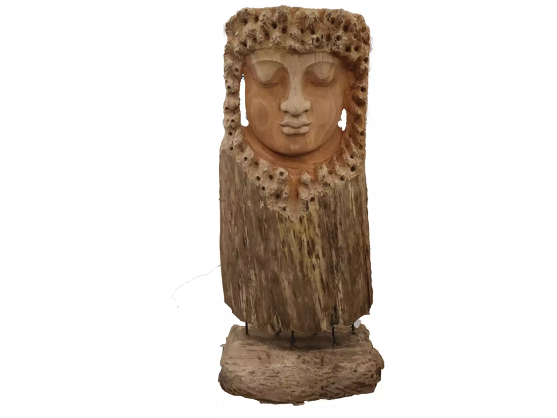 Figuren Buddha Holz D: cm Dijk