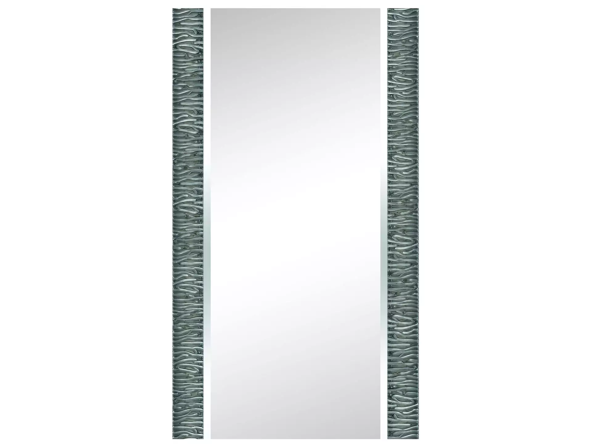 Spiegel Malia Silber Len-Fra/ Farbe: Silber / Masse (BxH) :44,00x94,00 cm