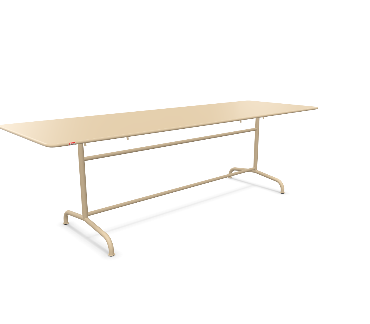 Schaffner Metall-Tisch Rigi Braun | Schubiger Möbel