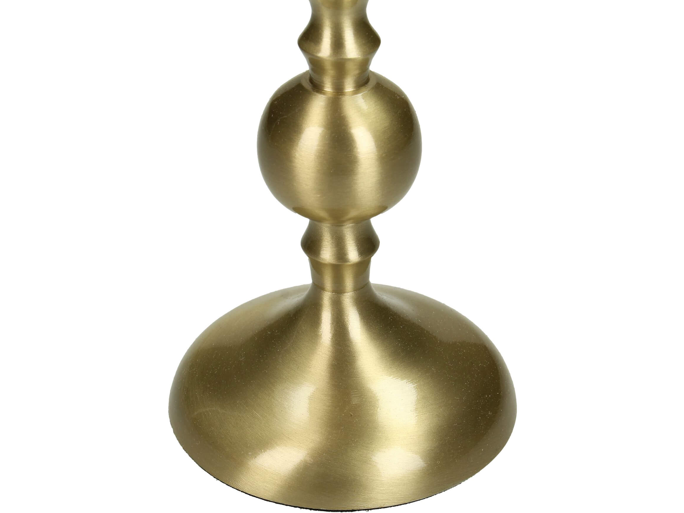 Kerzenleuchter Aluminium Gold H: 24 cm Kersten / Farbe: Gold