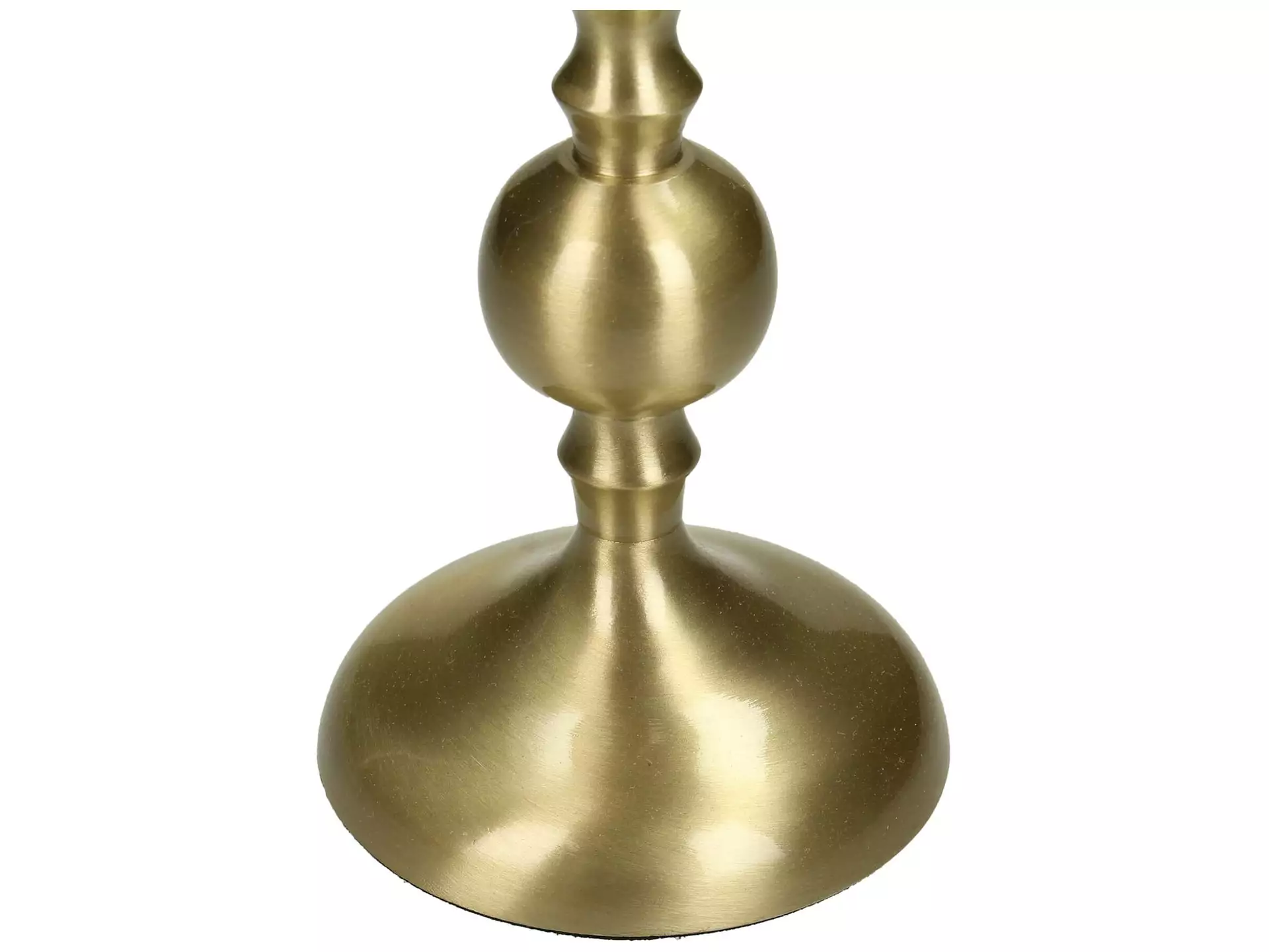 Kerzenleuchter Aluminium Gold H: 24 cm Kersten / Farbe: Gold