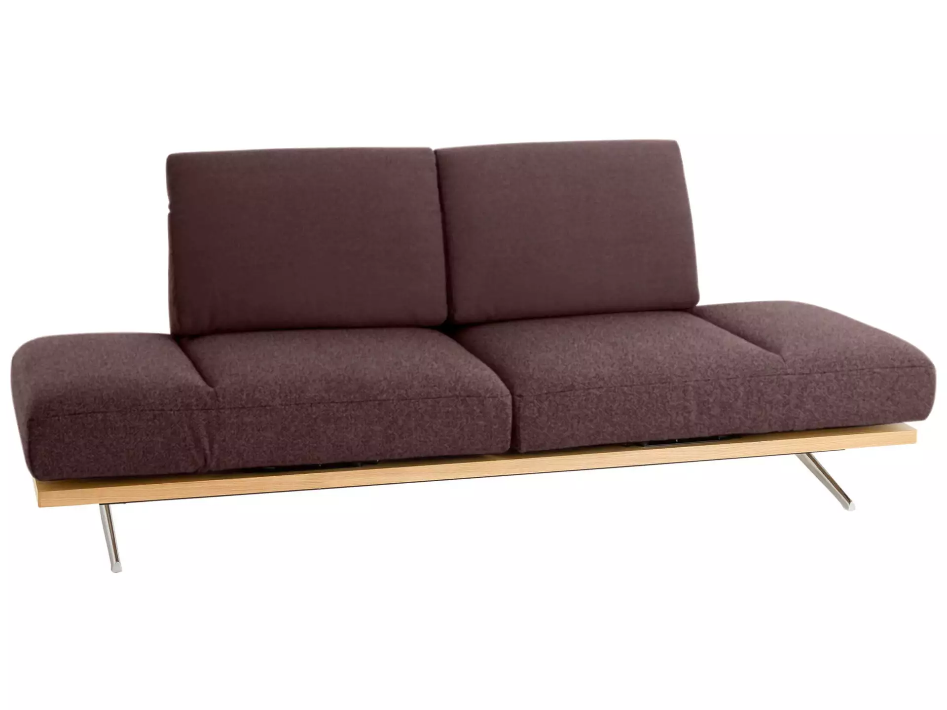 Sofa Palma Basic Koinor / Farbe: Braun / Material: Stoff Basic