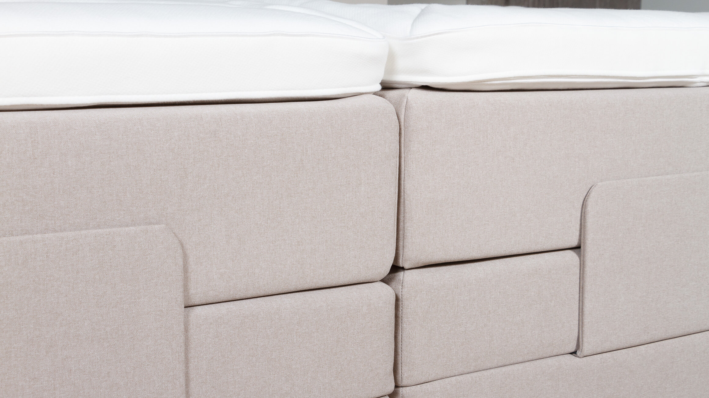 Boxspringbett Saltö Bico / Farbe: / Bezugsmaterial: