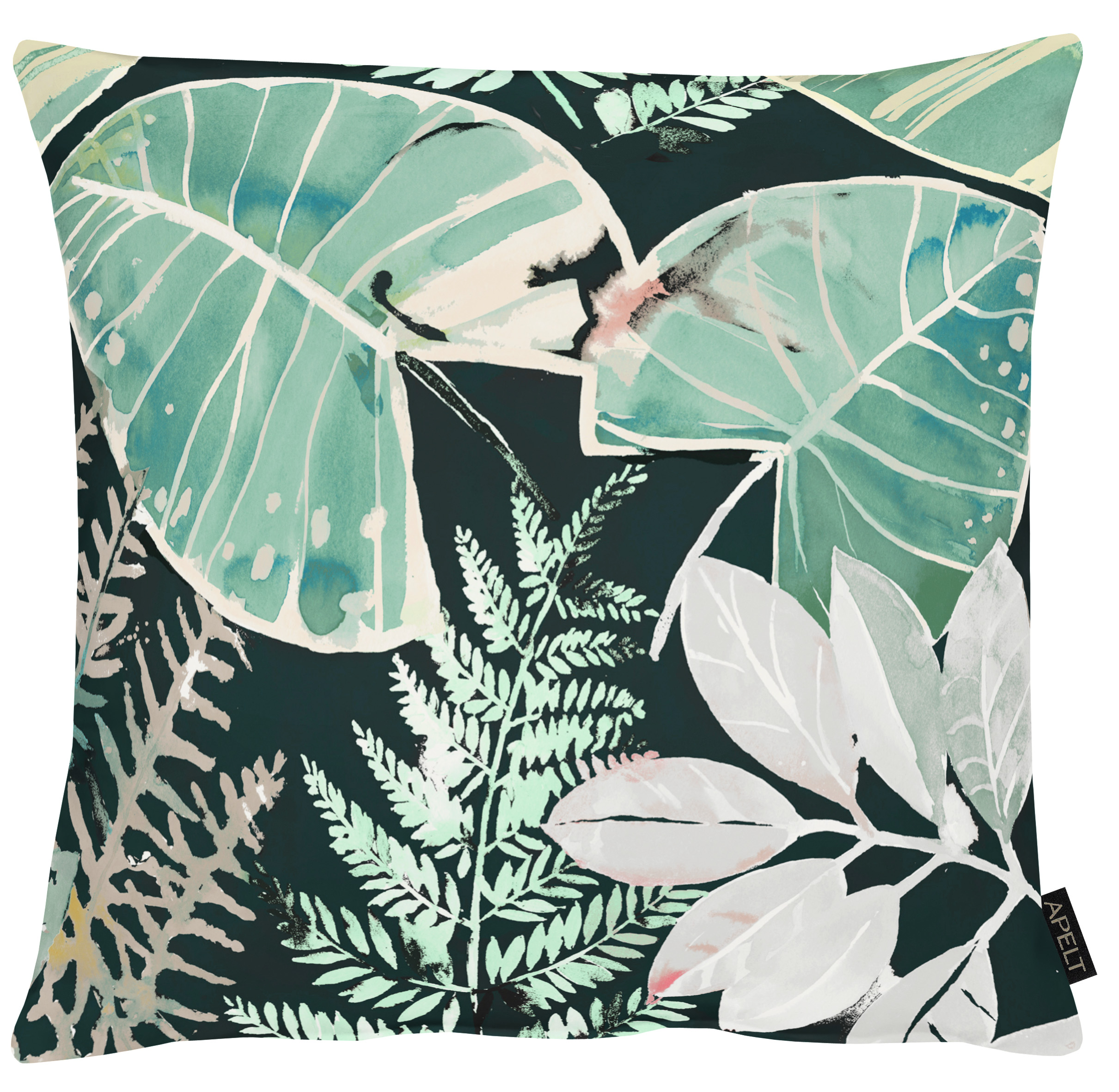 Apelt Kissenhülle Jody Türkis 45x45 cm  | Schubiger Möbel