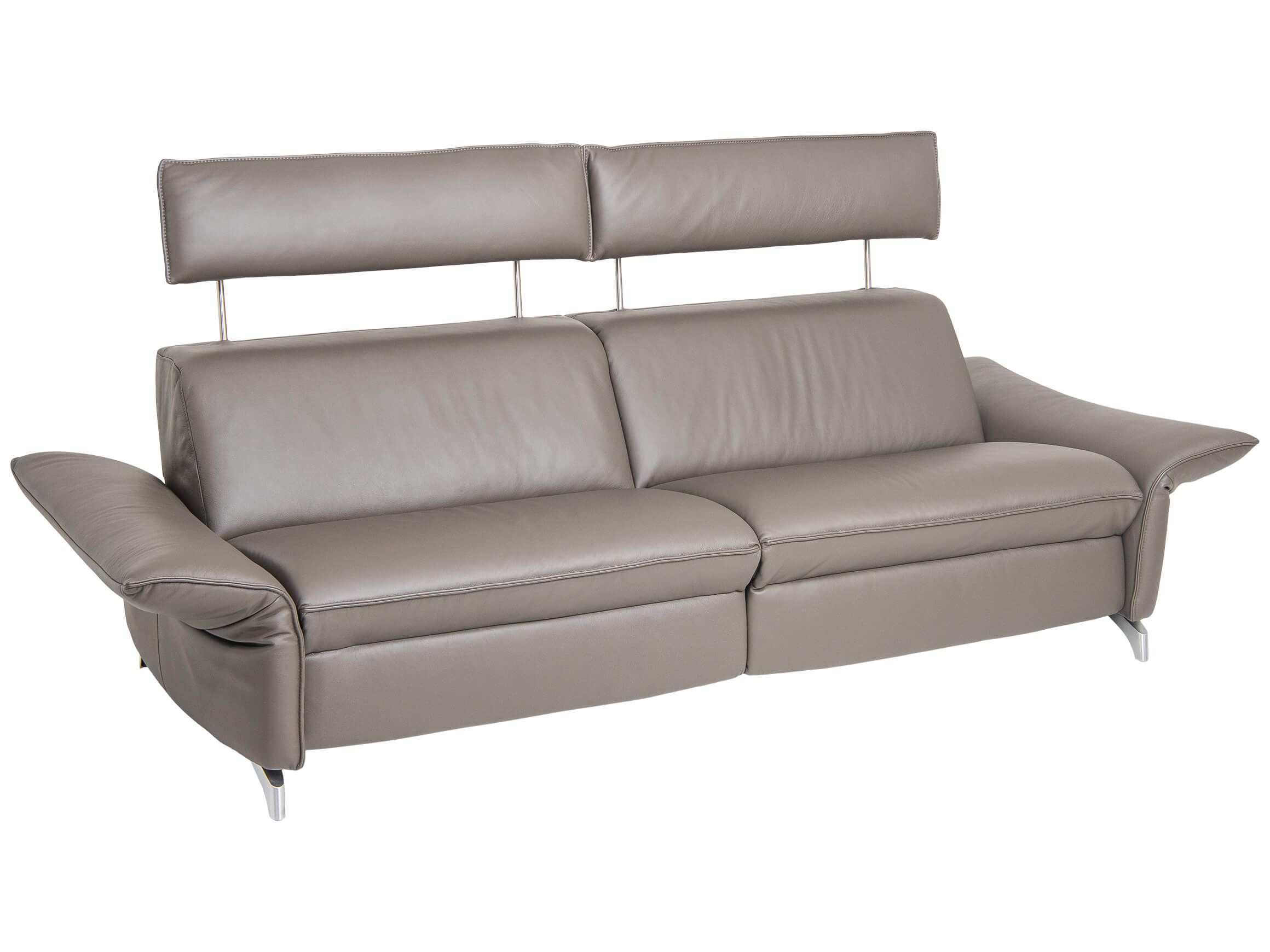 Sofa Catania B: 224 cm Himolla / Farbe: Stone