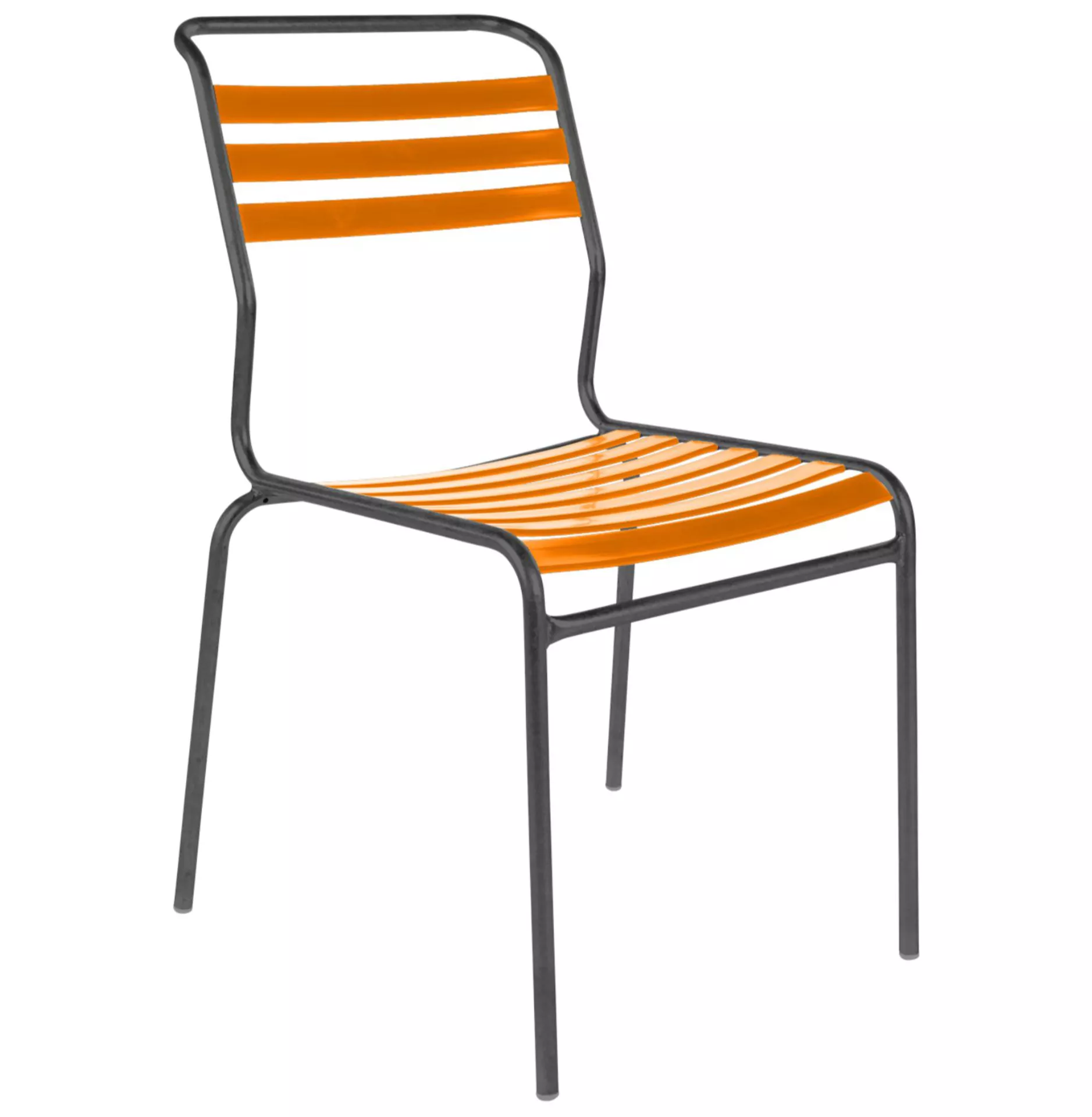 Lättli-Stuhl Säntis Schaffner / Farbe: Orange