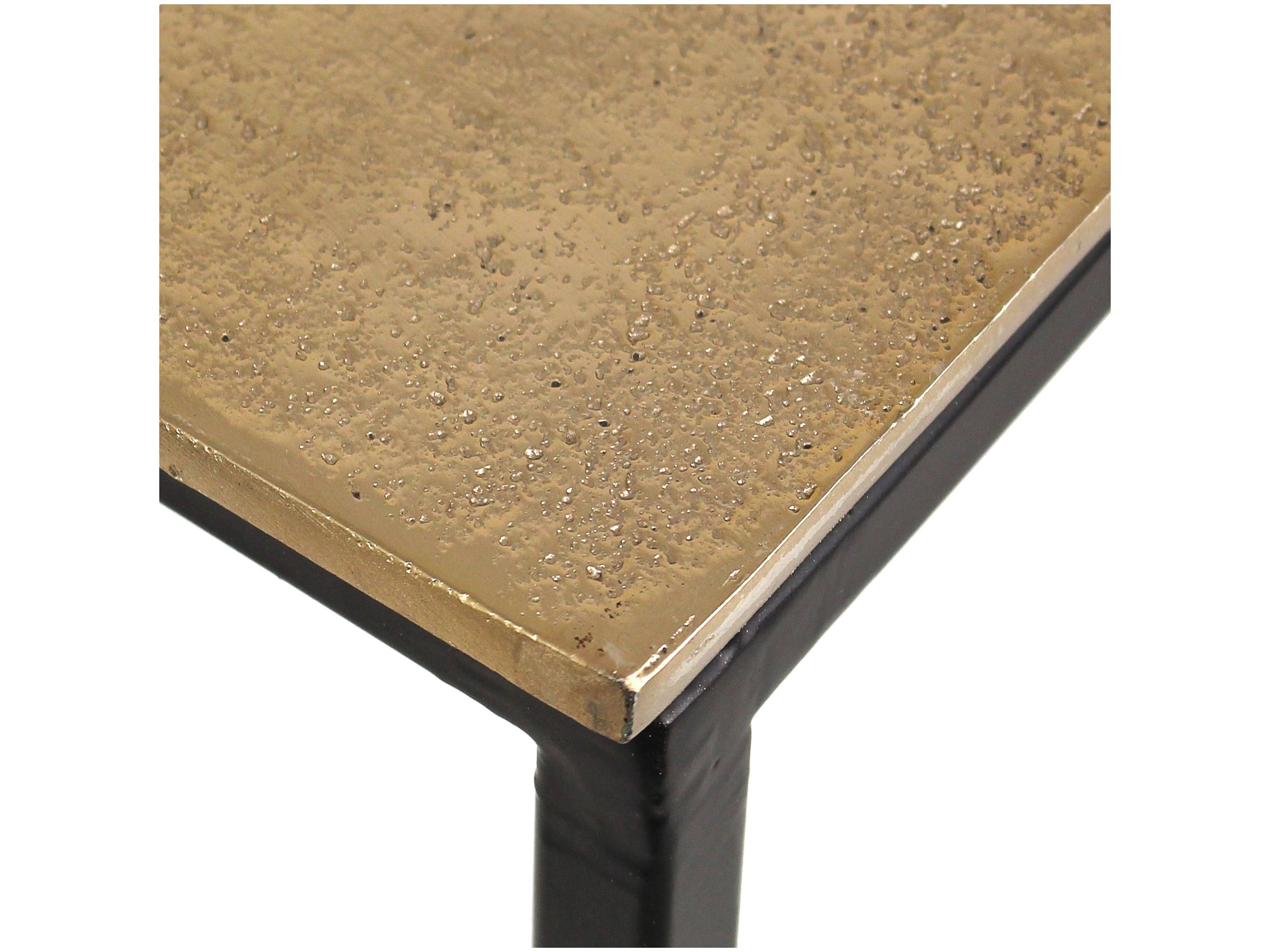 Beistelltisch Beistelltisch, Aluminium Gold Kersten