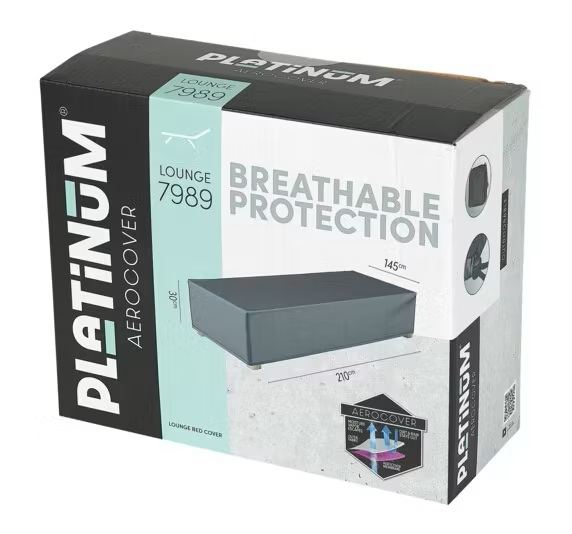 E+H Schutzhülle für Liege Platinum Aerocover Grau | Schubiger Möbel