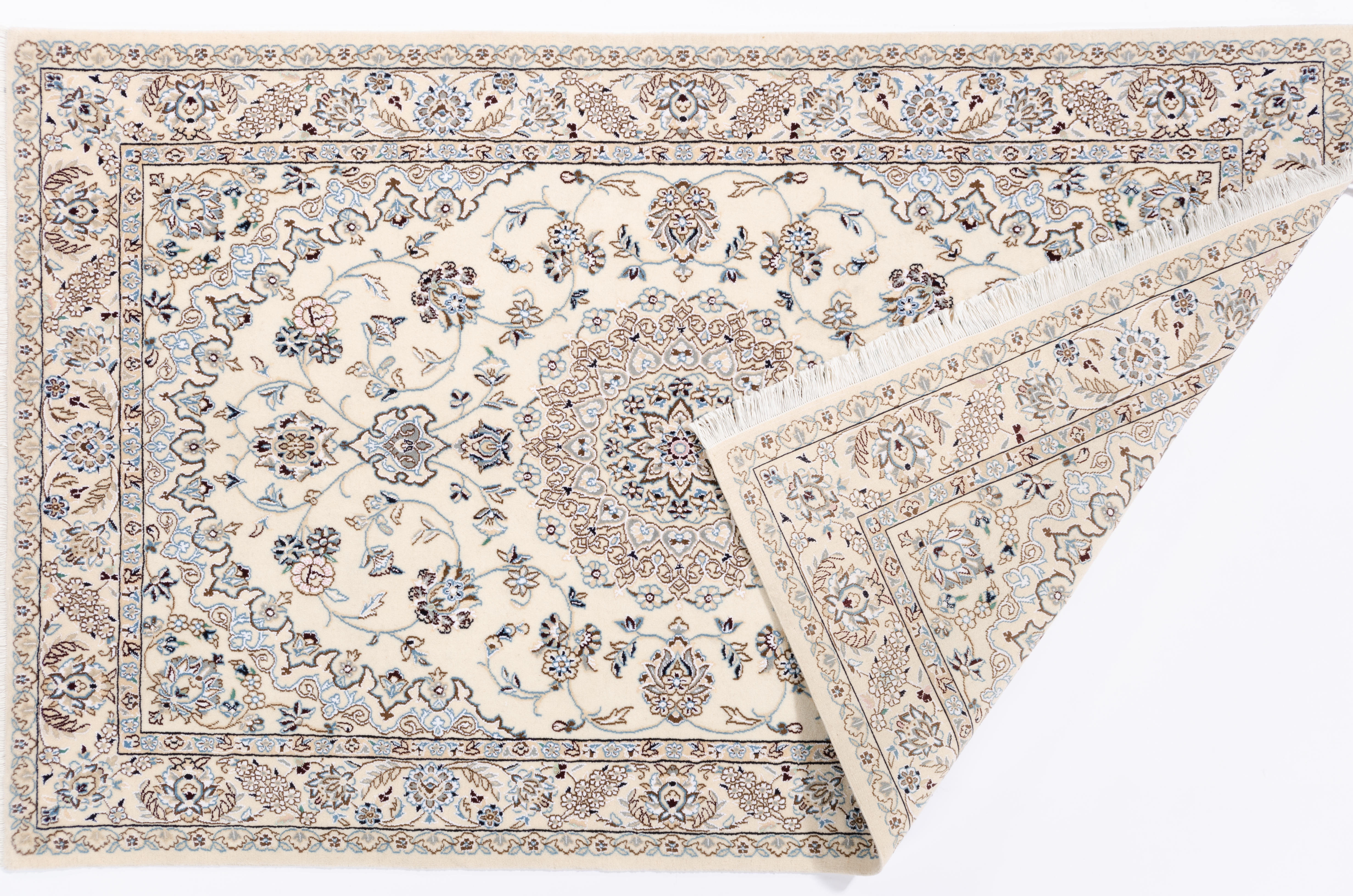 Klassischer Teppich Nain Negra/ Farbe: Bunt / Masse (BxT) :127x205 cm