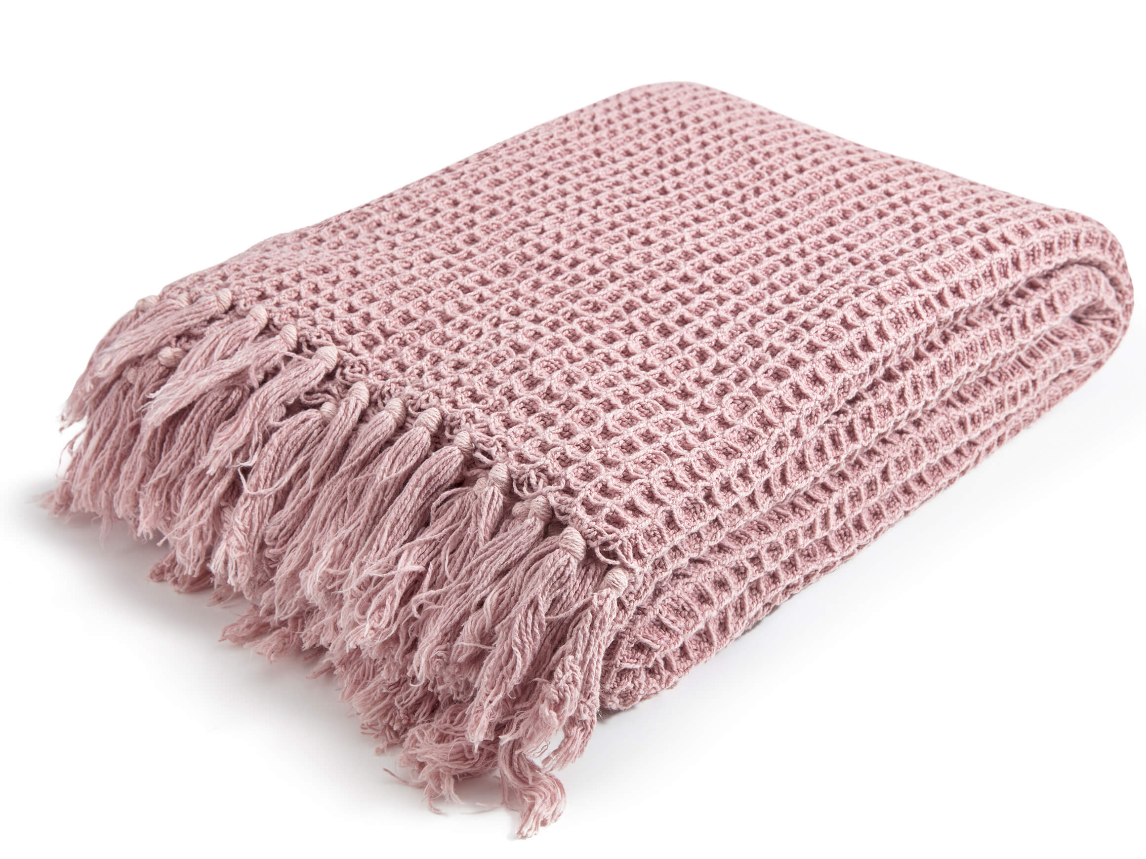 Plaid Waffle Altrose B: 130 cm Magma