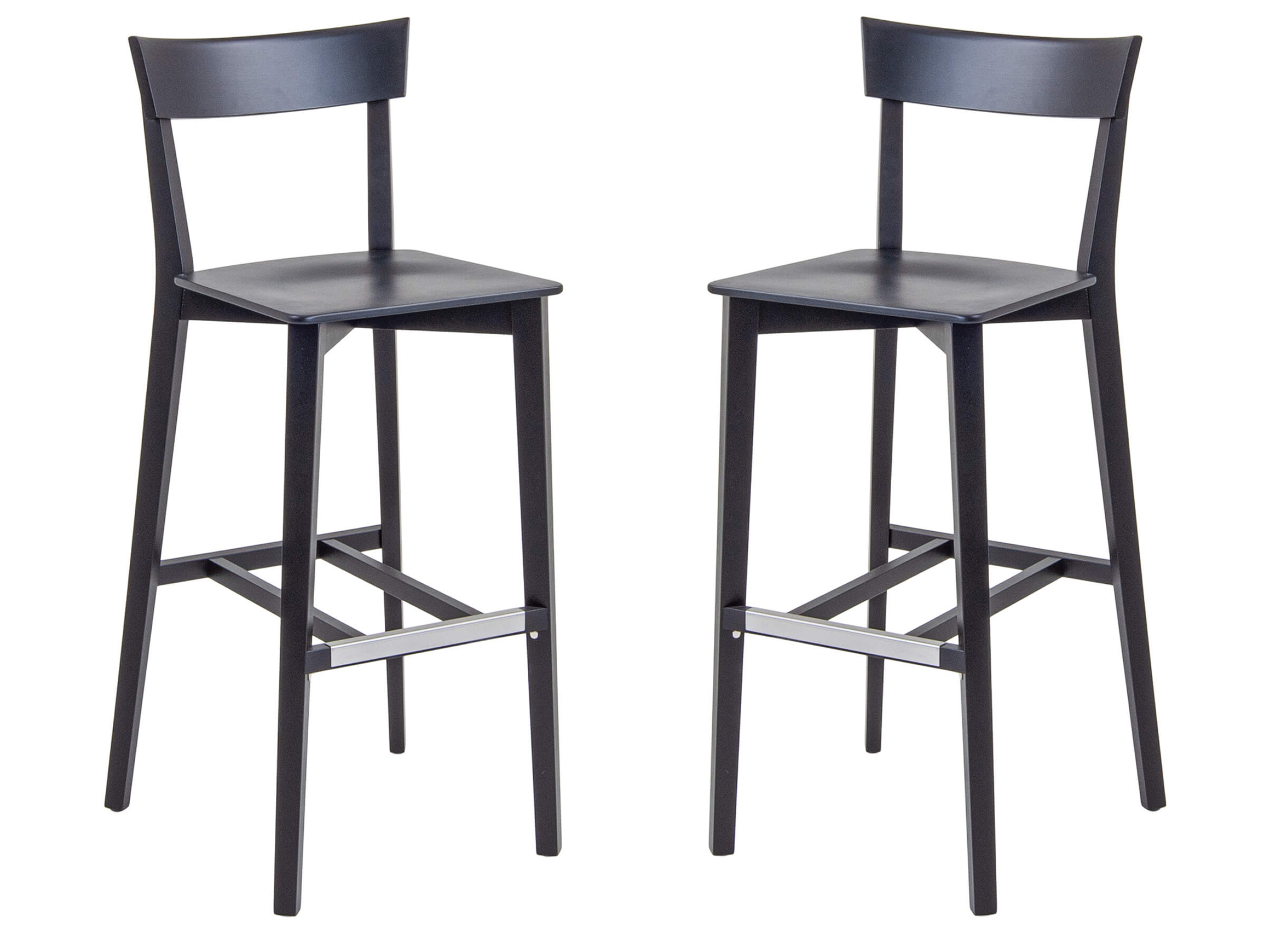 Sitzplatz Barhocker Barista - Set a2Stk. Schwarz | Schubiger Möbel