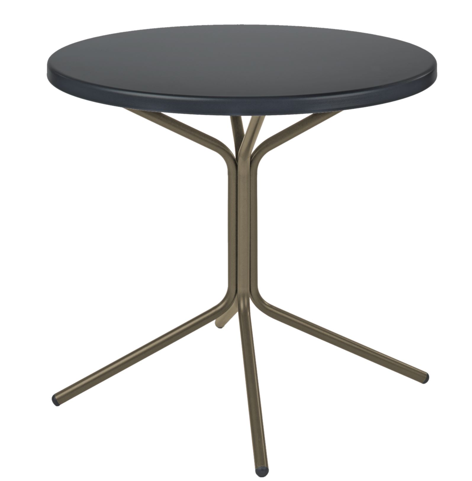 Metall-Bistrotisch Pix Schaffner / Farbe: Anthrazit