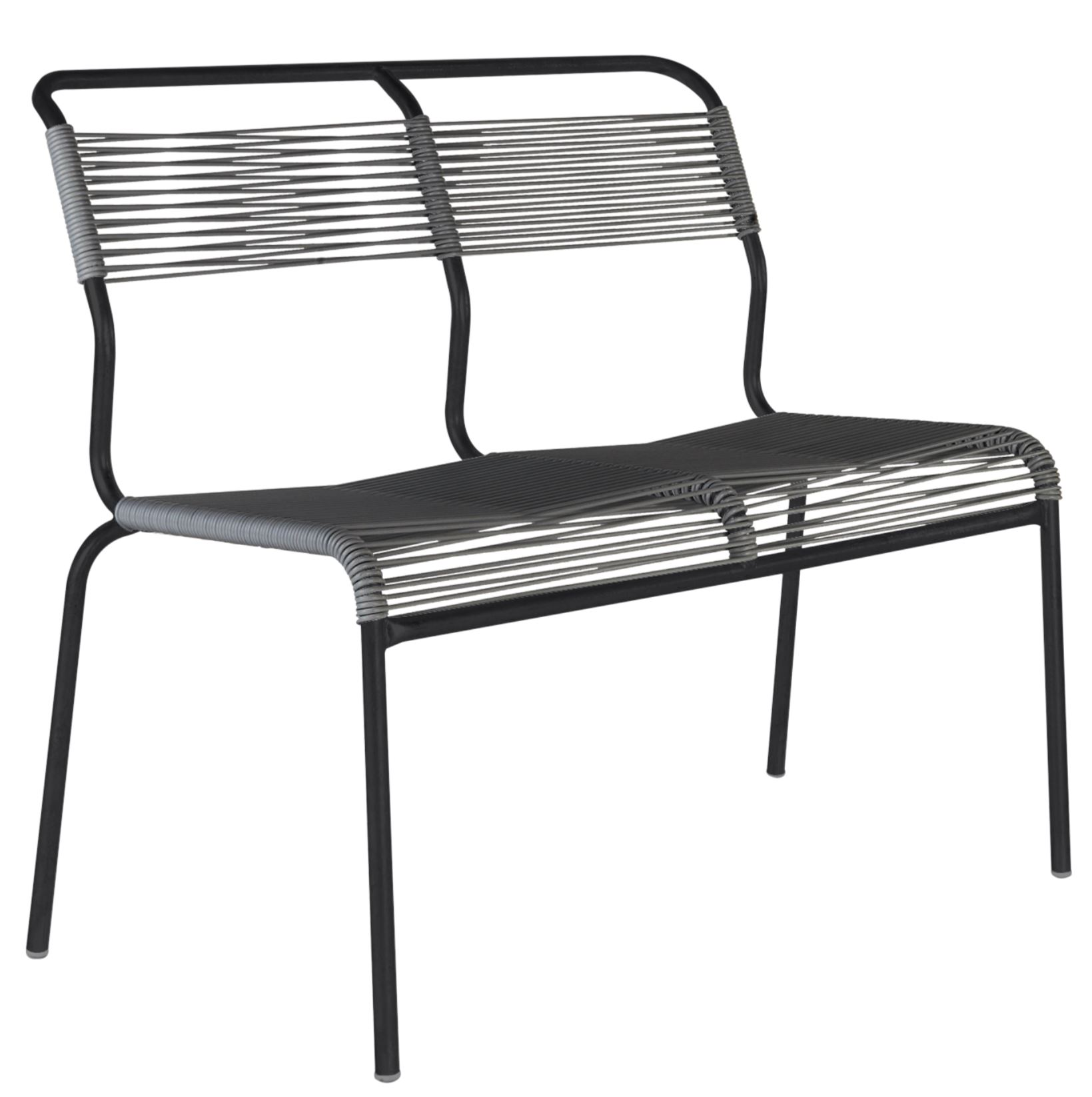 Spaghetti-Bank Säntis Schaffner / Farbe: Anthrazit