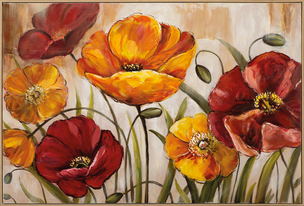 Gemälde Tolle Mohnblumen image LAND
