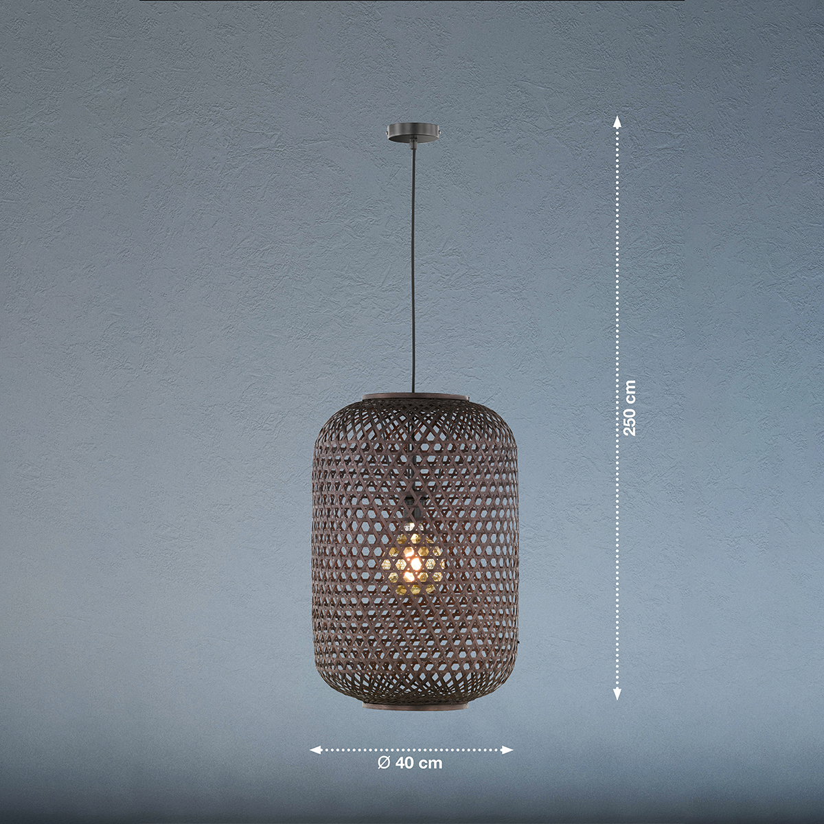 Pendellampe Calla D: 40 cm Fischer & Honsel