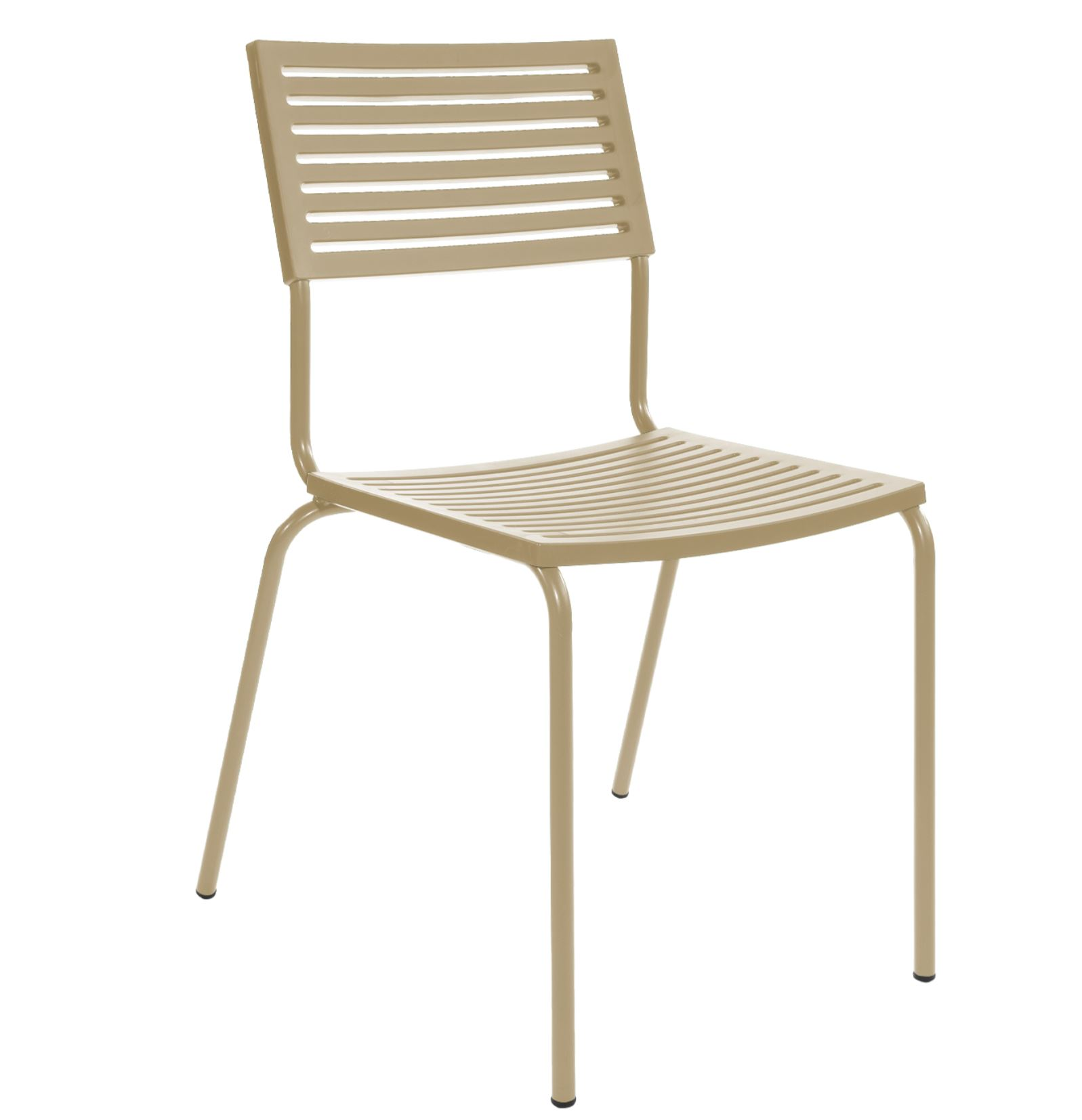 Gartenstuhl Lamello ohne Armlehne Schaffner / Farbe Gelb