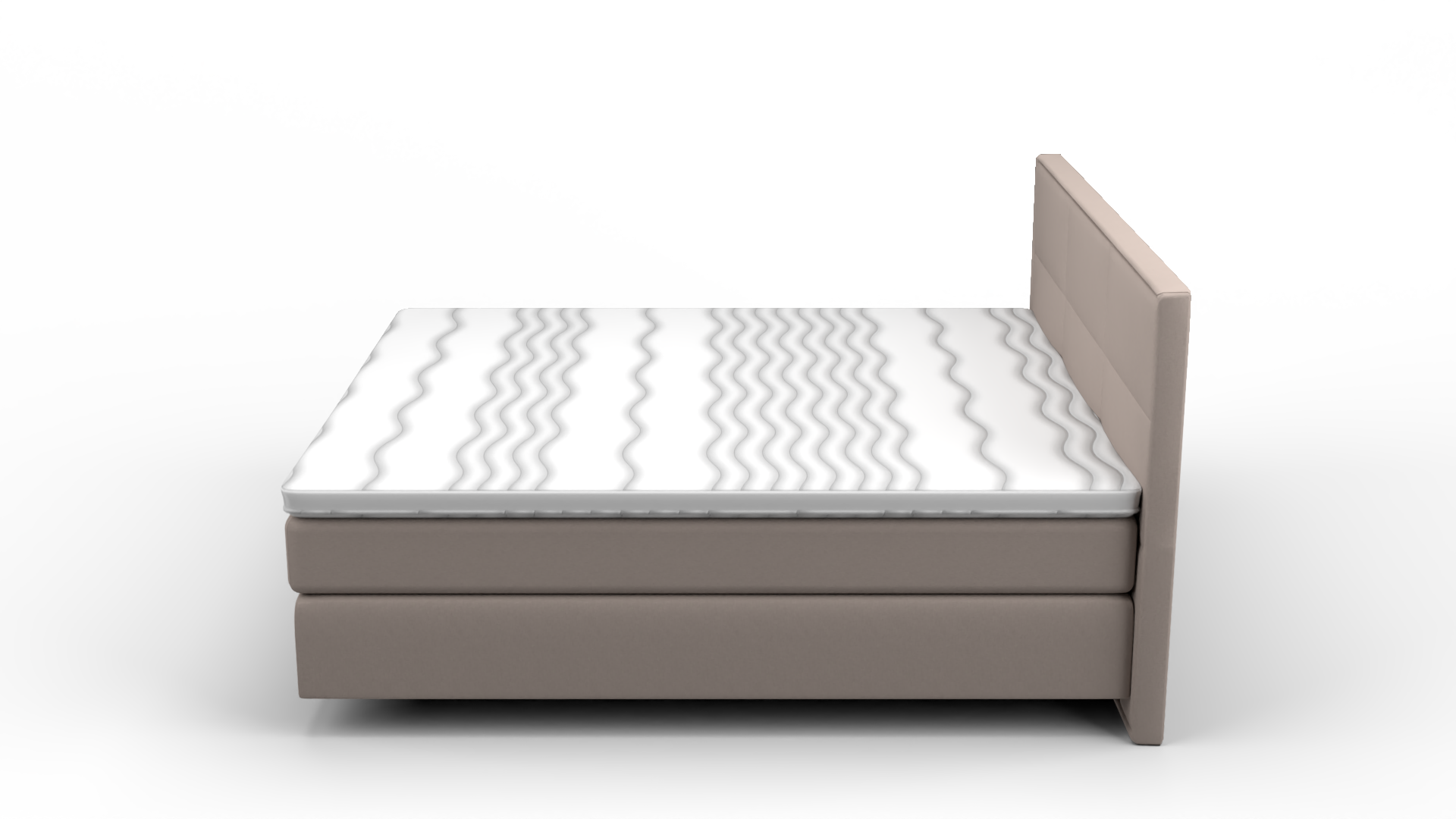 Boxspringbett Aquilla UrbanDesign / Grösse: 191 x 200