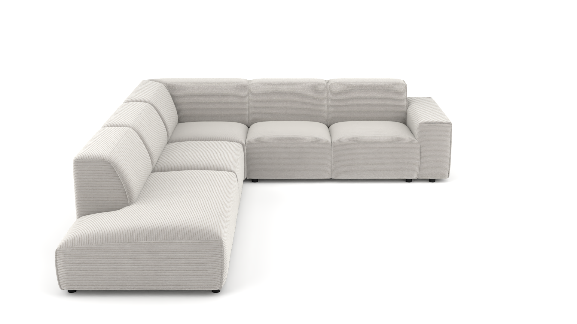 Ecksofa Venus links – komfortabel, modular & stilvoll