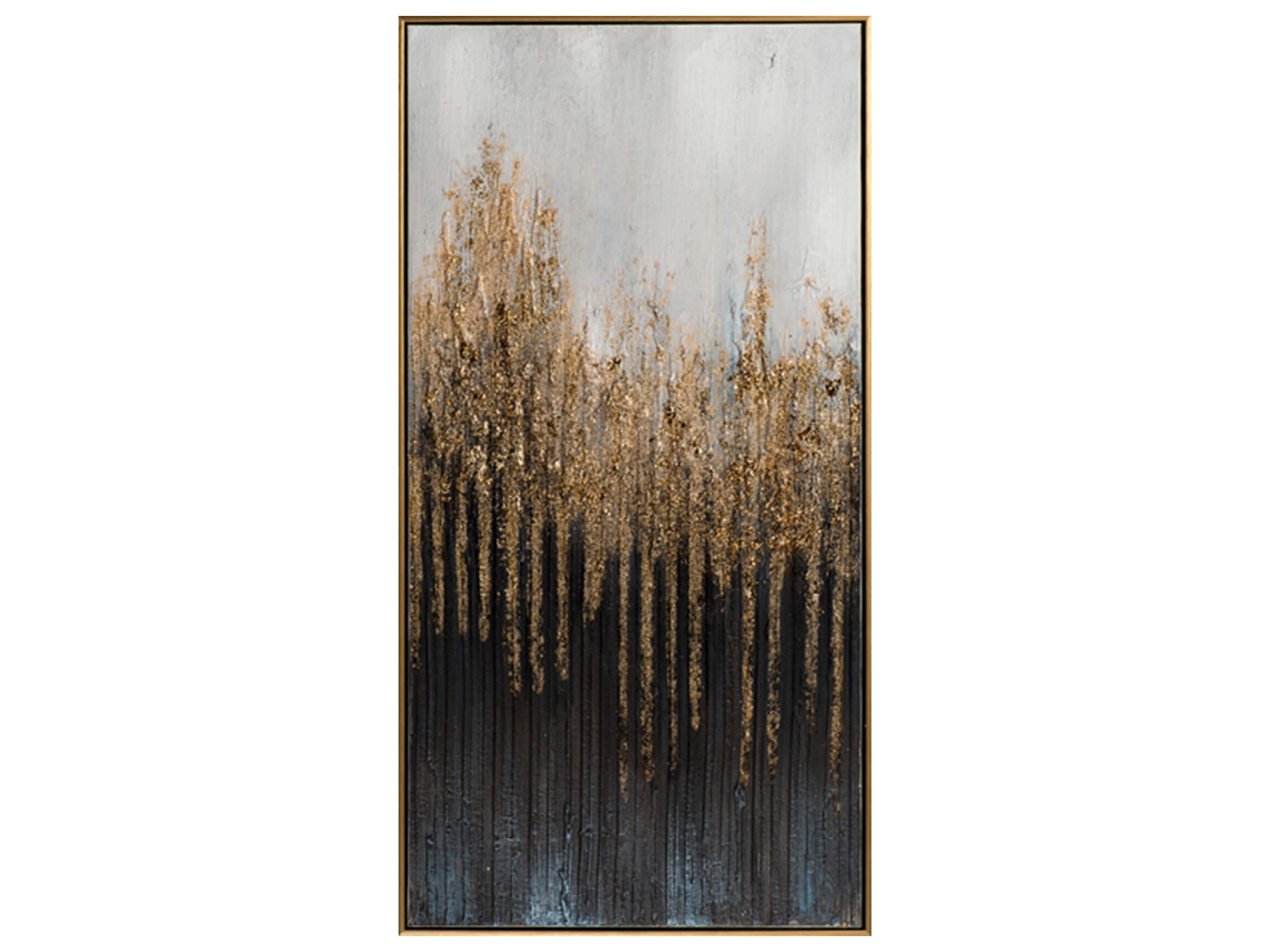 image LAND Bild mit Rahmen Abstrakter Mysteriöser Wald 2  | Schubiger Möbel