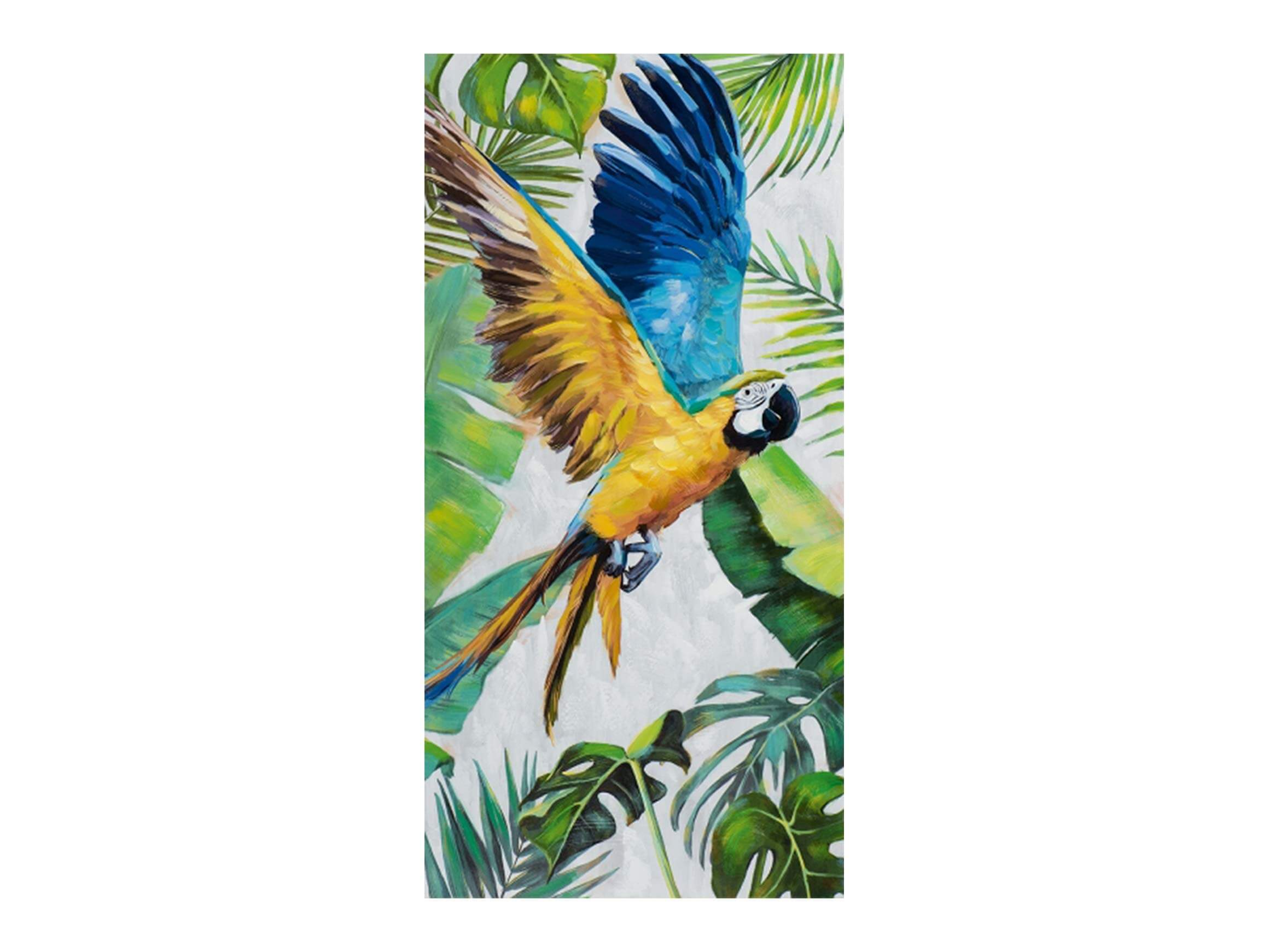 image LAND Bild Papagei im Dschungel  | Schubiger Möbel
