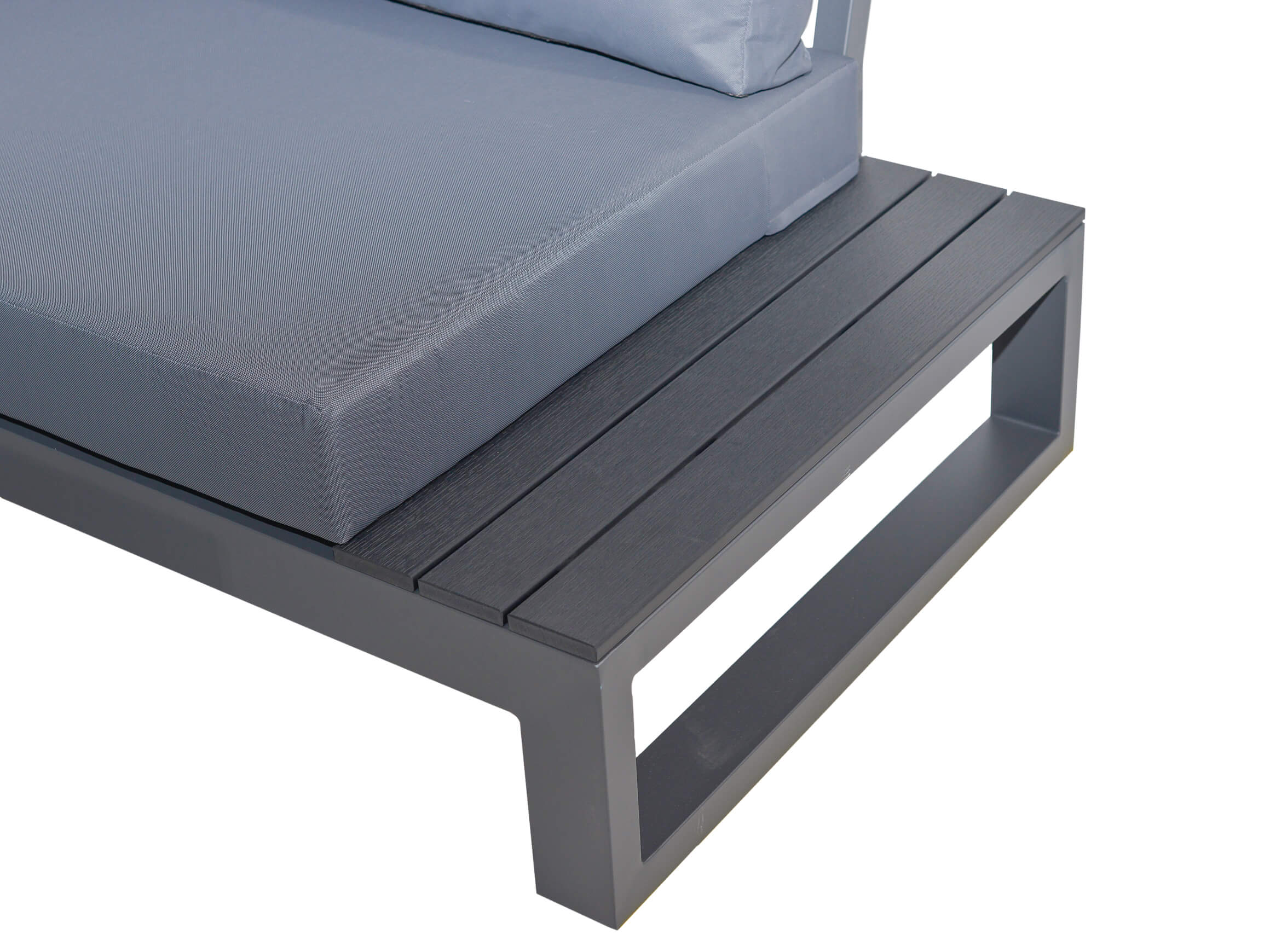 Gartenlounge Maui Offen Life / Farbe: Black Carbon