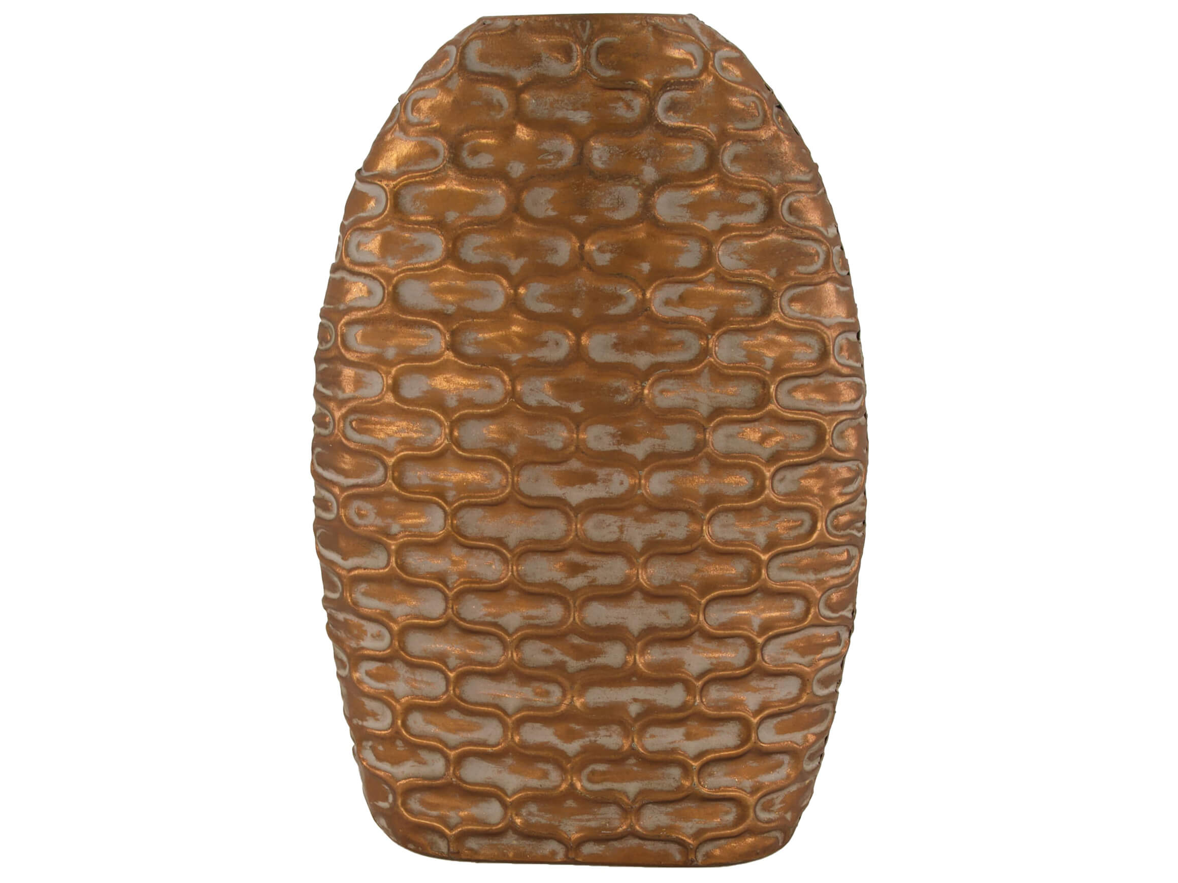 Windlicht Metall Grün H: 35 cm Decofinder