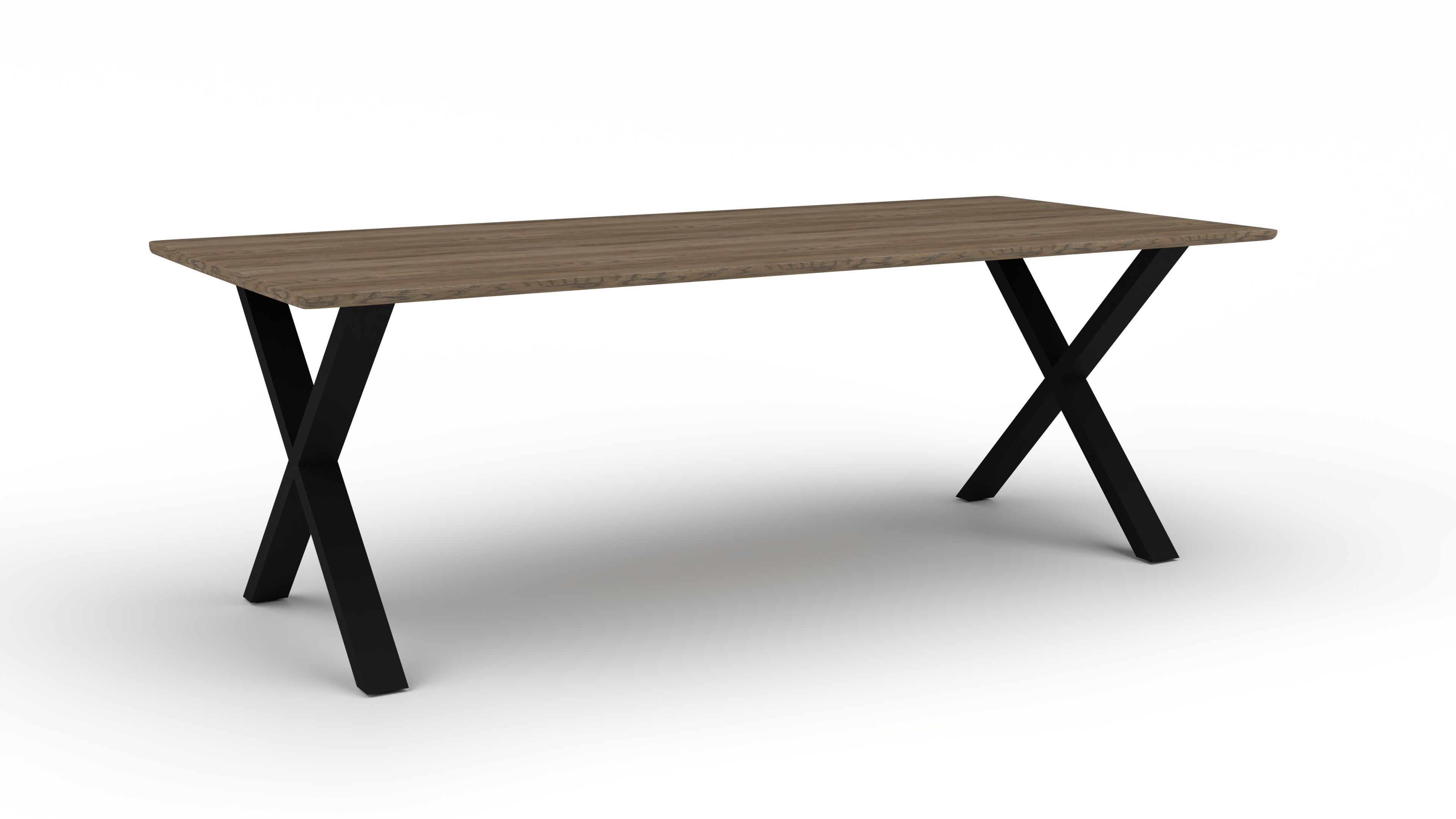 Esstisch Voltago Knudsen - UrbanDesign / Tischblattmass (BxT) :100 x 220 cm /Tischkante: Schweizer Kante