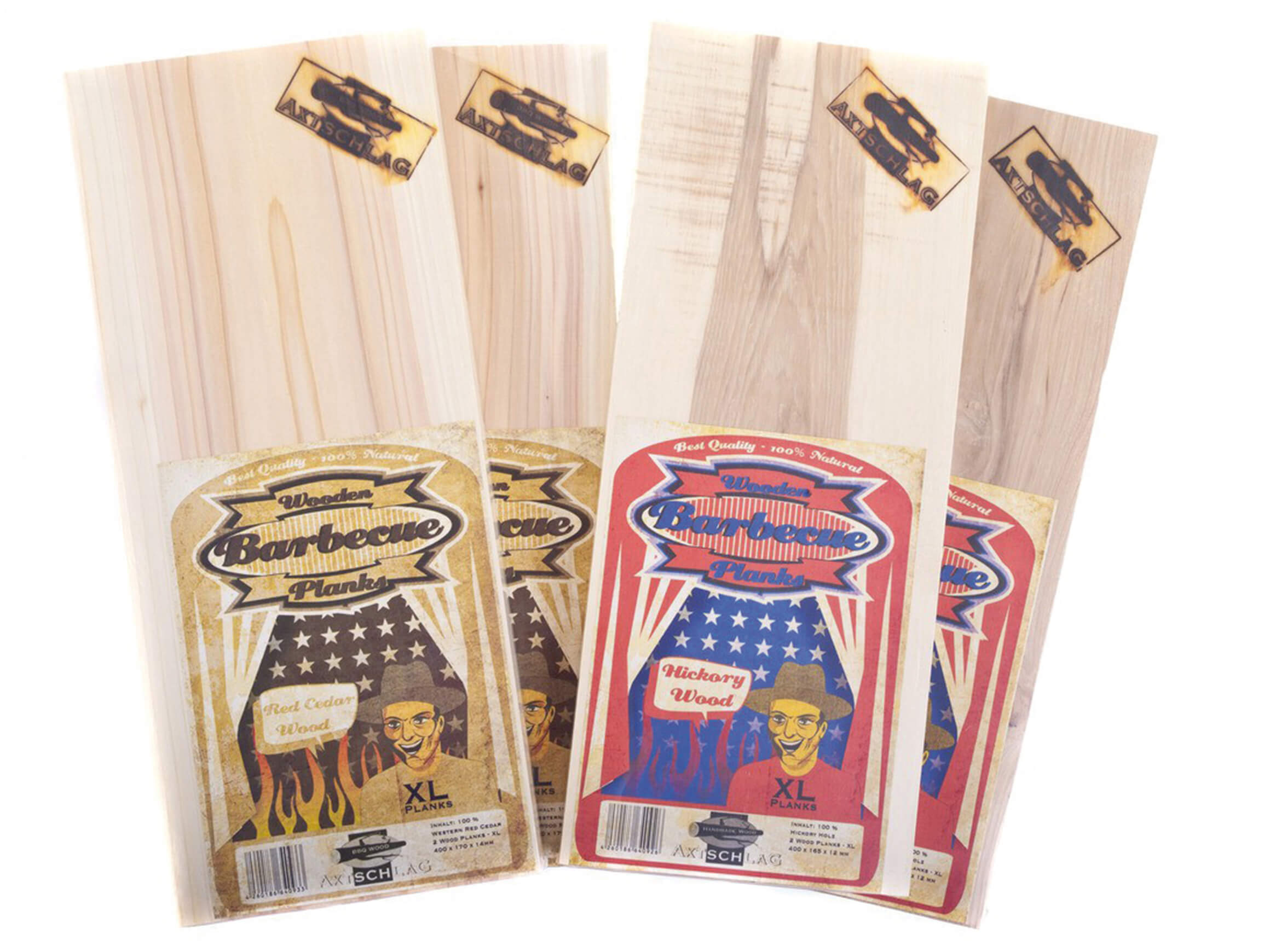 Räucherbrett Zeder 300x150x11mm - 3 Stk Blaser und Trösch