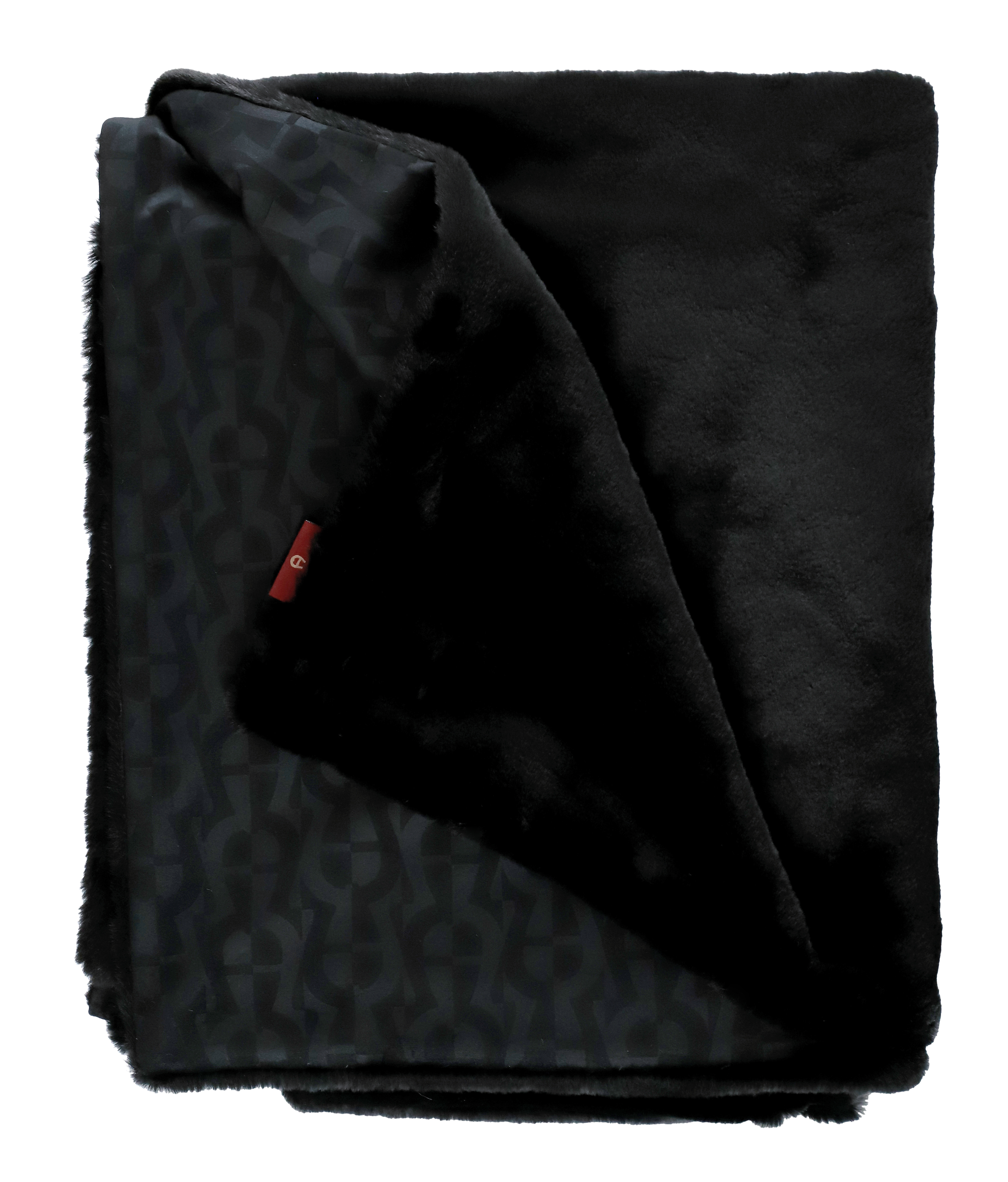 Plaid Flow, Schwarz 130x170 cm Stoeckel & Grimmler / Farbe: Schwarz