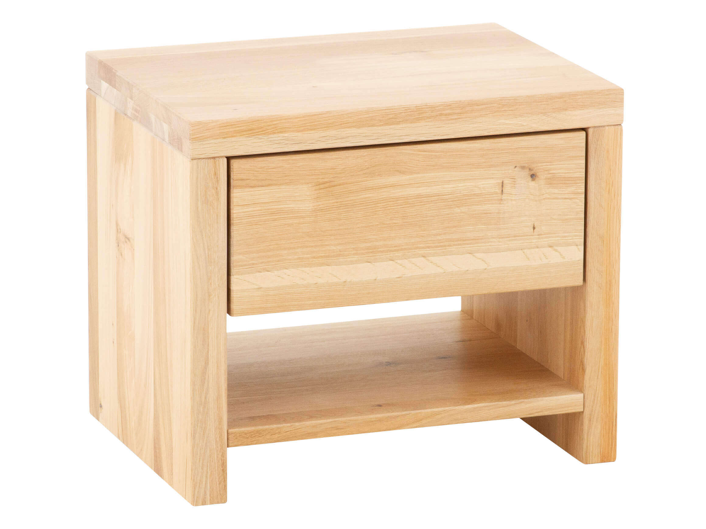 Modular Nachttisch Aliano Holzfarbig | Schubiger Möbel