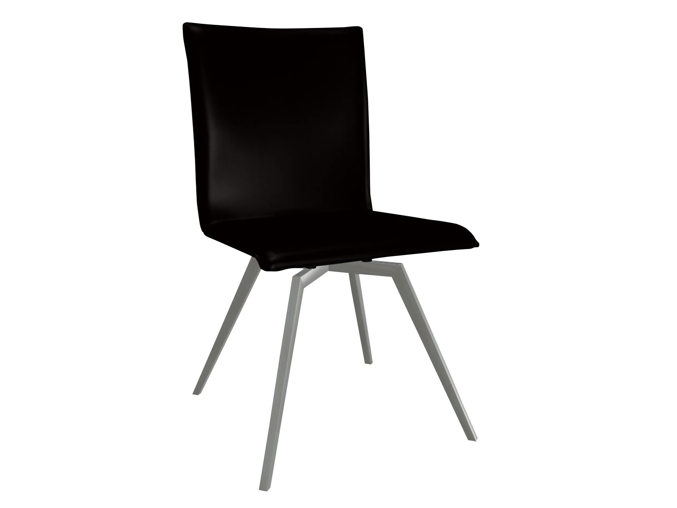 Stuhl Damian Trendstühle / Farbe: Schwarz / Material: Kunstleder