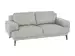 Sofa Foscaari Basic B: 193 cm Schillig Willi / Farbe: Grey / Material: Leder Basic