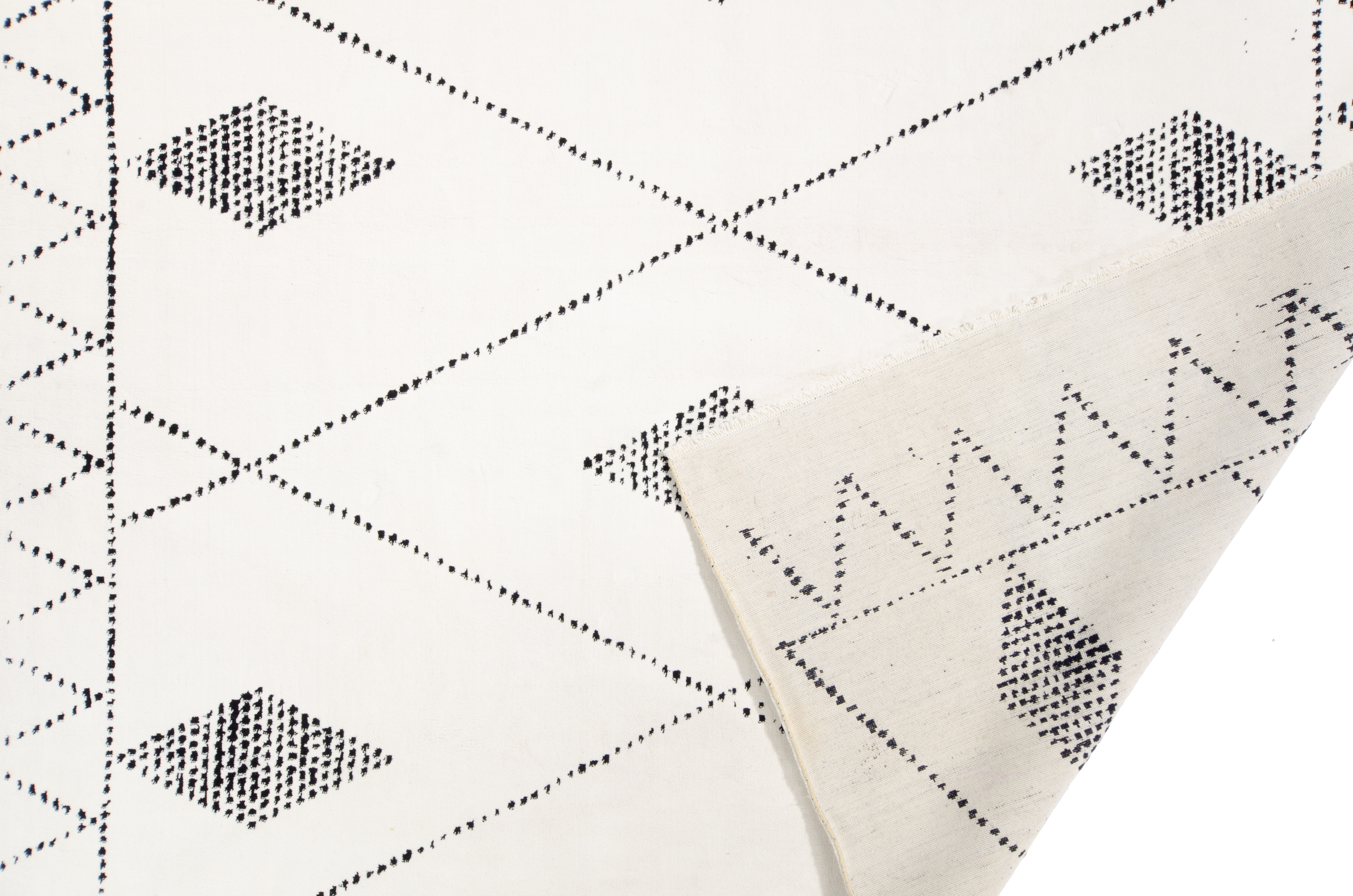 Moderner Teppich Vintage Moda Negra/ Farbe: Beige / Masse (BxT) :203x304 cm